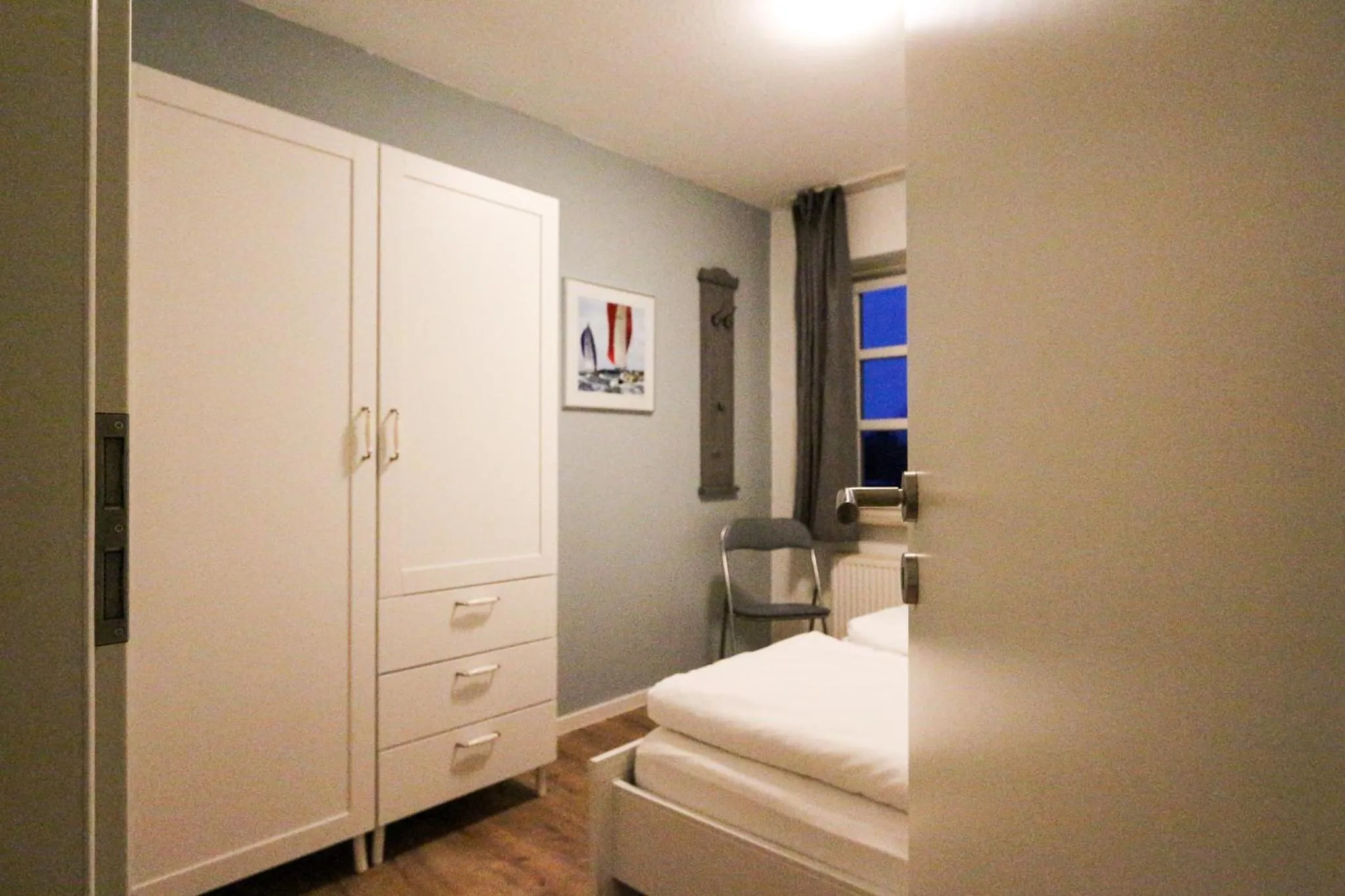 Bed in Captain Pahlen Ferienanlage