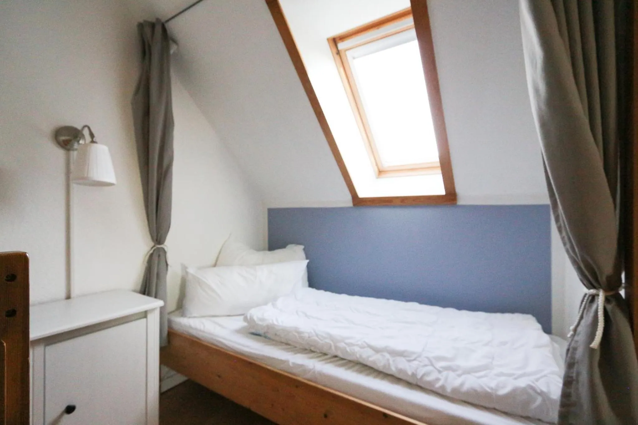 Bed in Captain Pahlen Ferienanlage