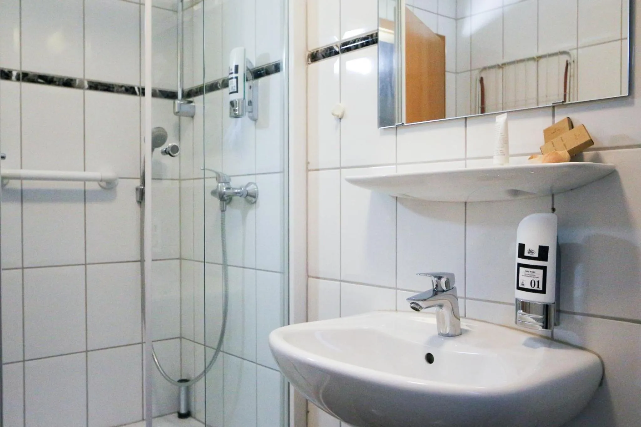 Shower in Captain Pahlen Ferienanlage