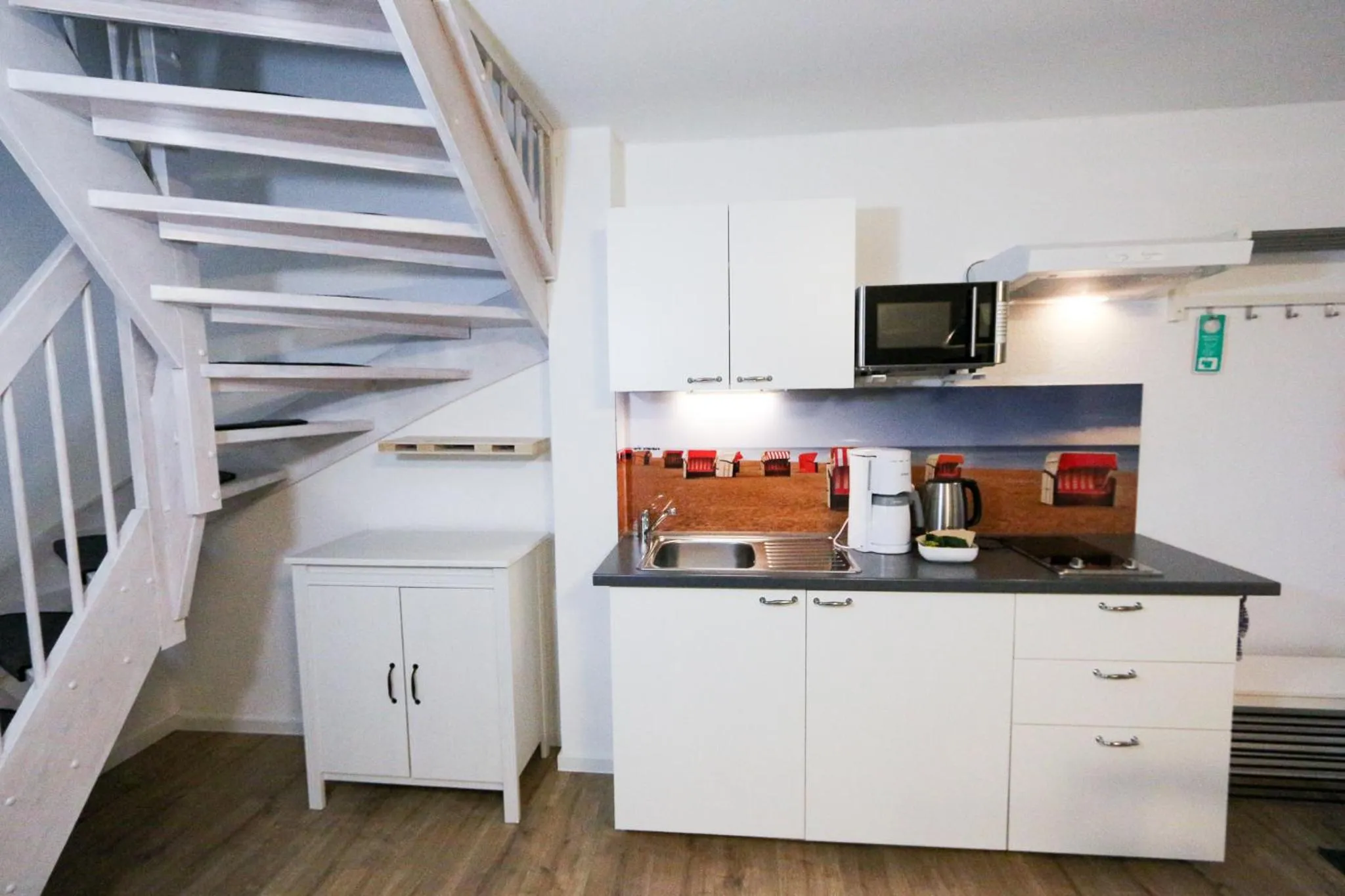 Kitchen or kitchenette in Captain Pahlen Ferienanlage