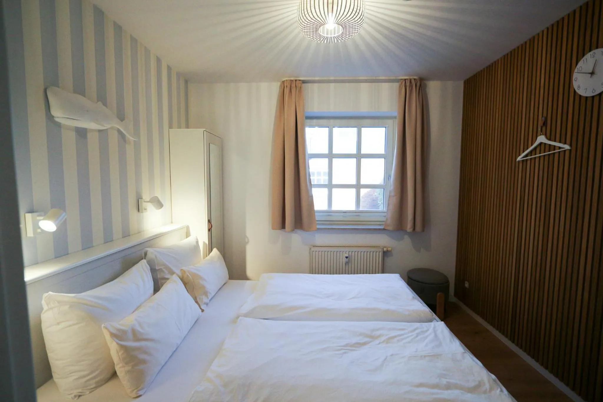 Bed in Captain Pahlen Ferienanlage