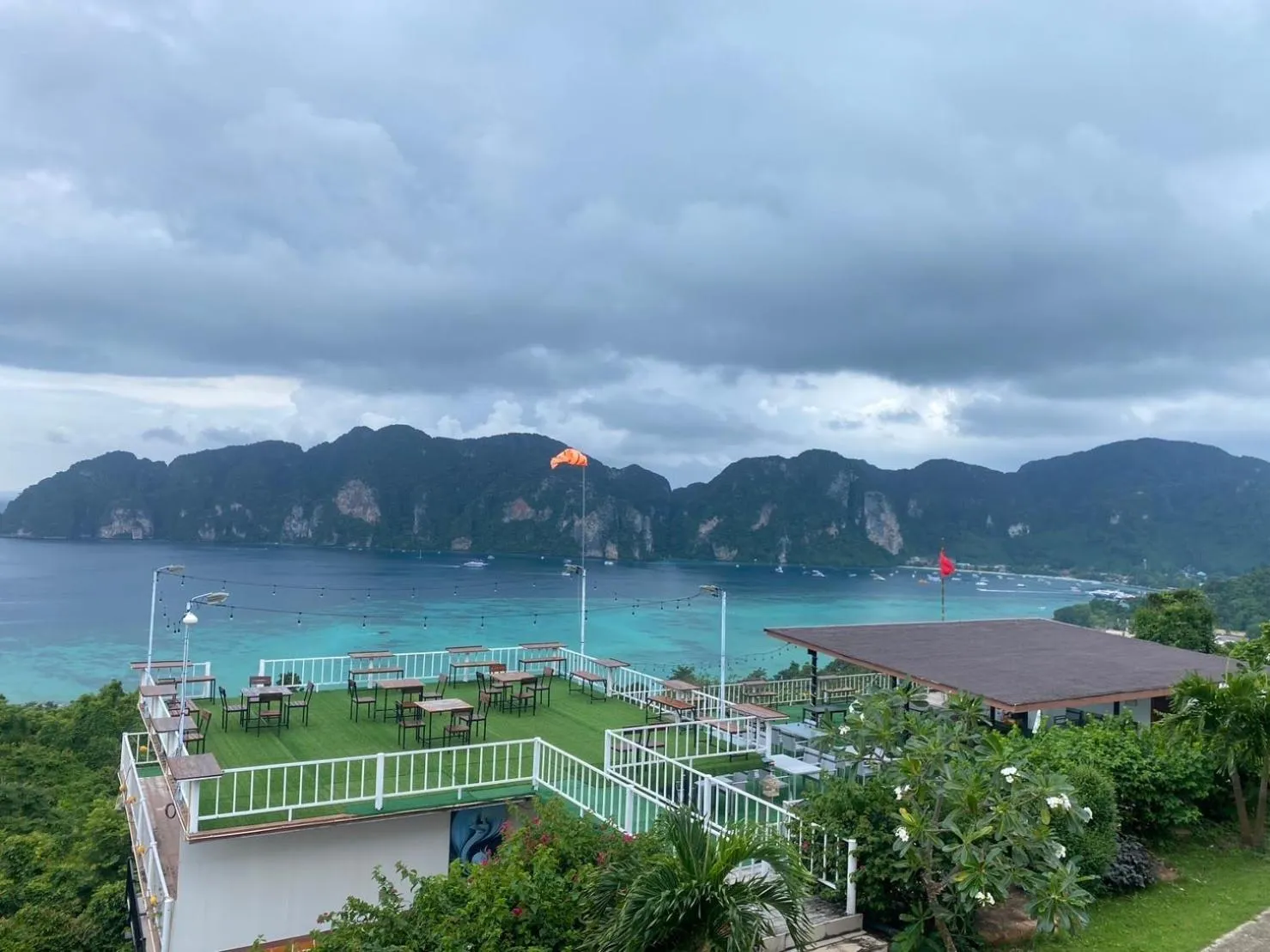Sea view in Phi Phi Mountain Beach Resort SHA Certified