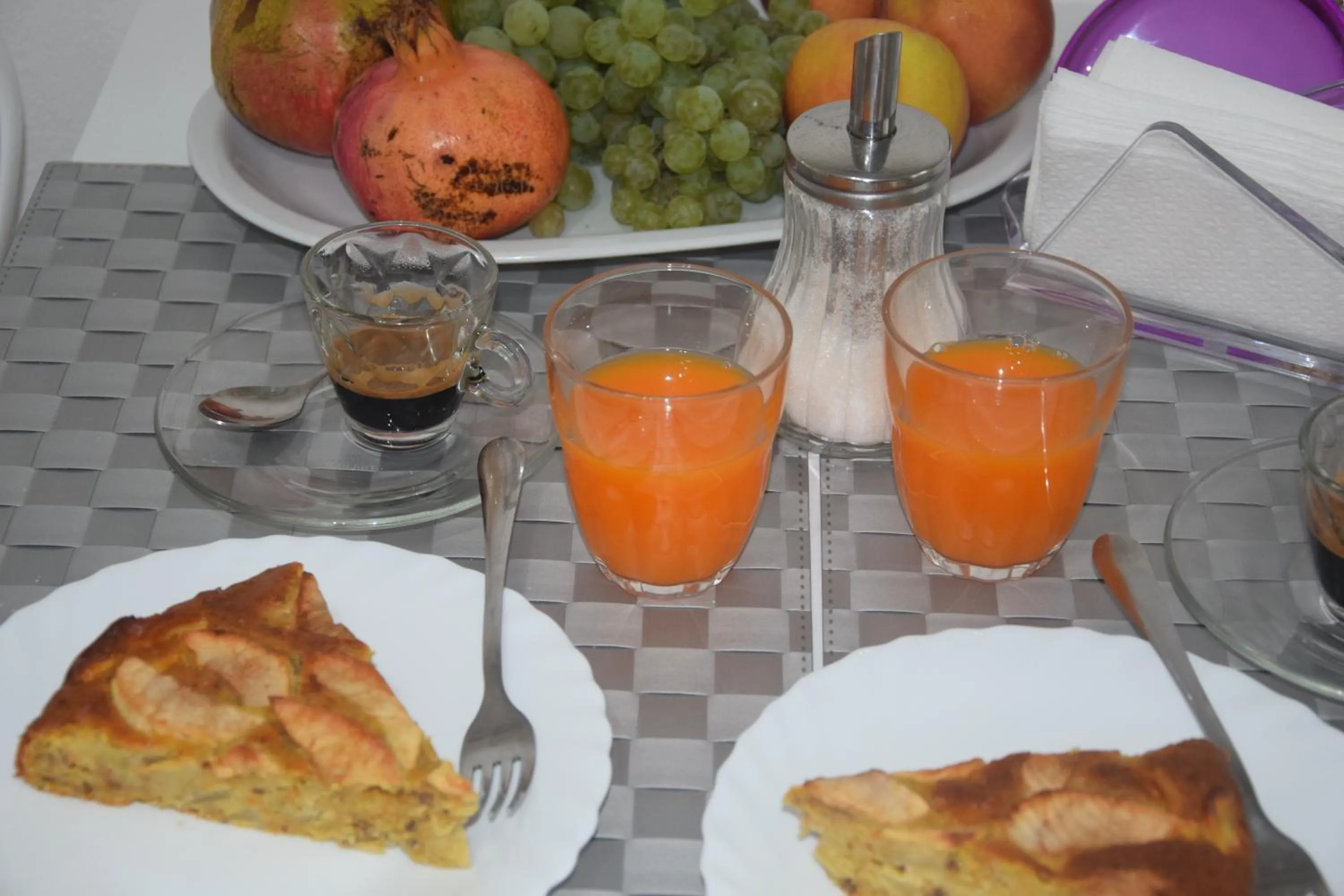 Food and drinks in B&B EDEN OGLIASTRA