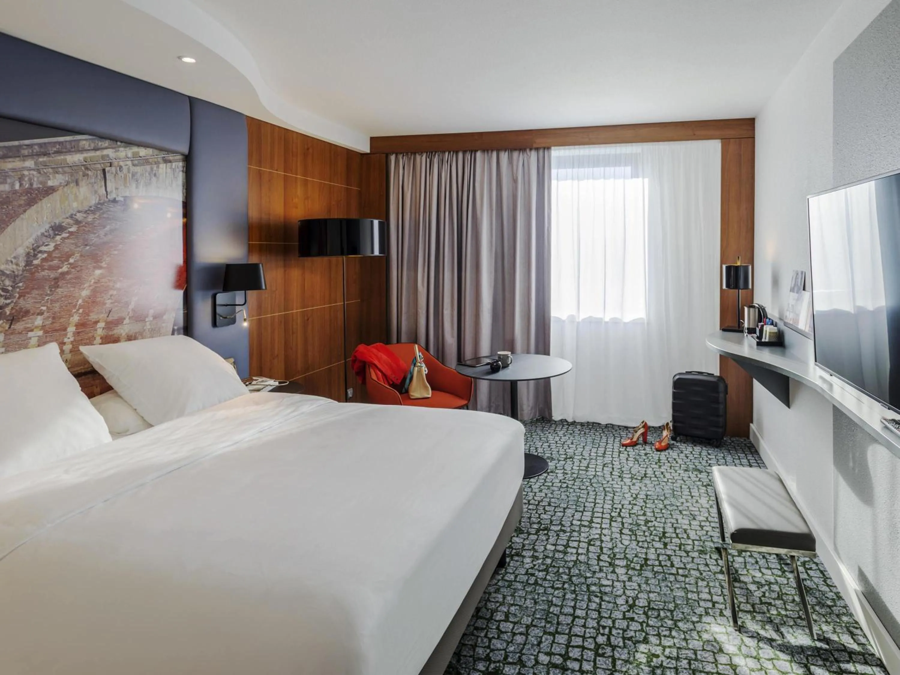 Bedroom, Bed in Hotel Mercure Toulouse Centre Compans