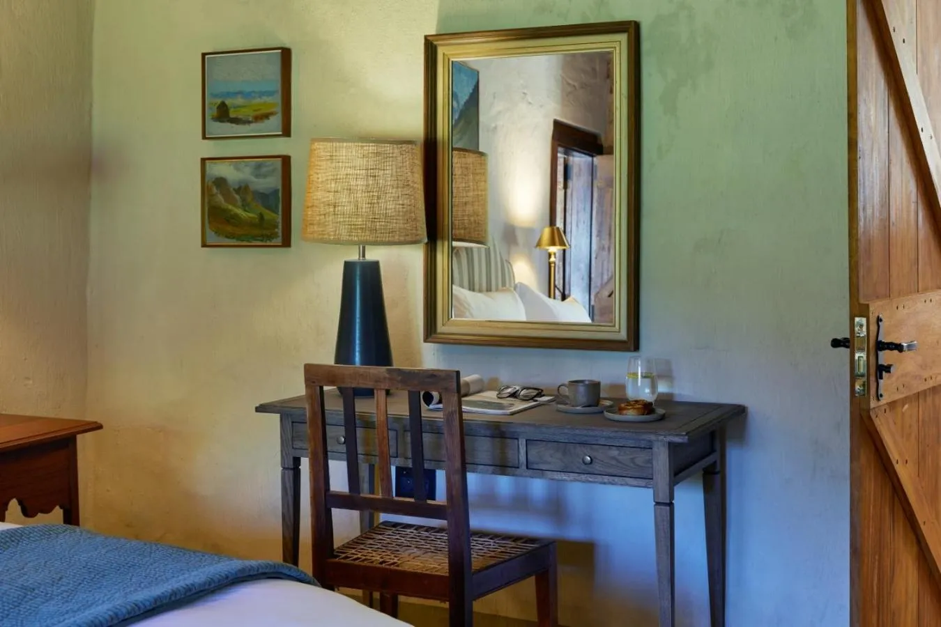 Bed in Blaauwklippen Manor by NEWMARK