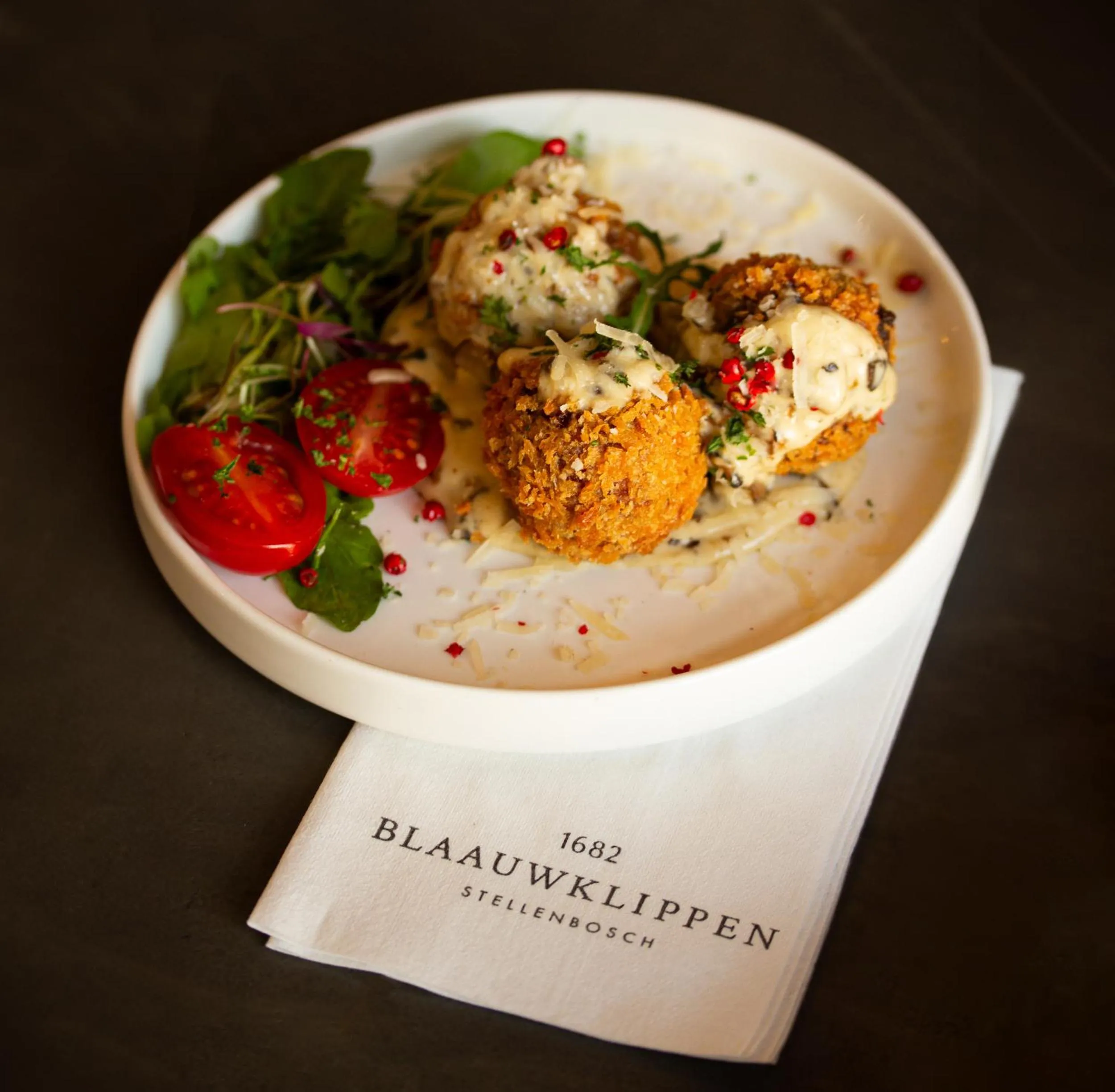 Restaurant/places to eat in Blaauwklippen Manor by NEWMARK