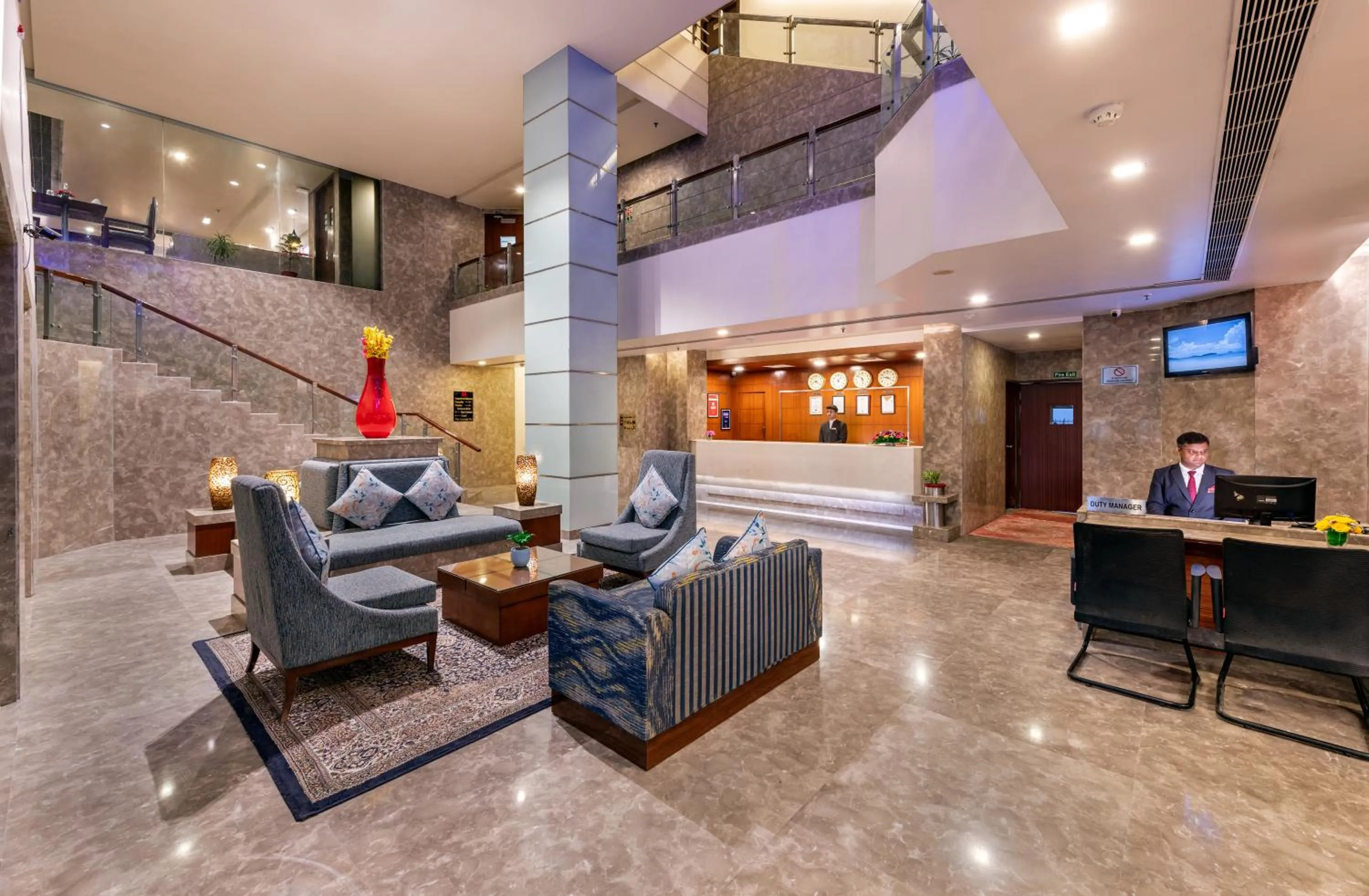 Lobby or reception in Lords Plaza Jaipur