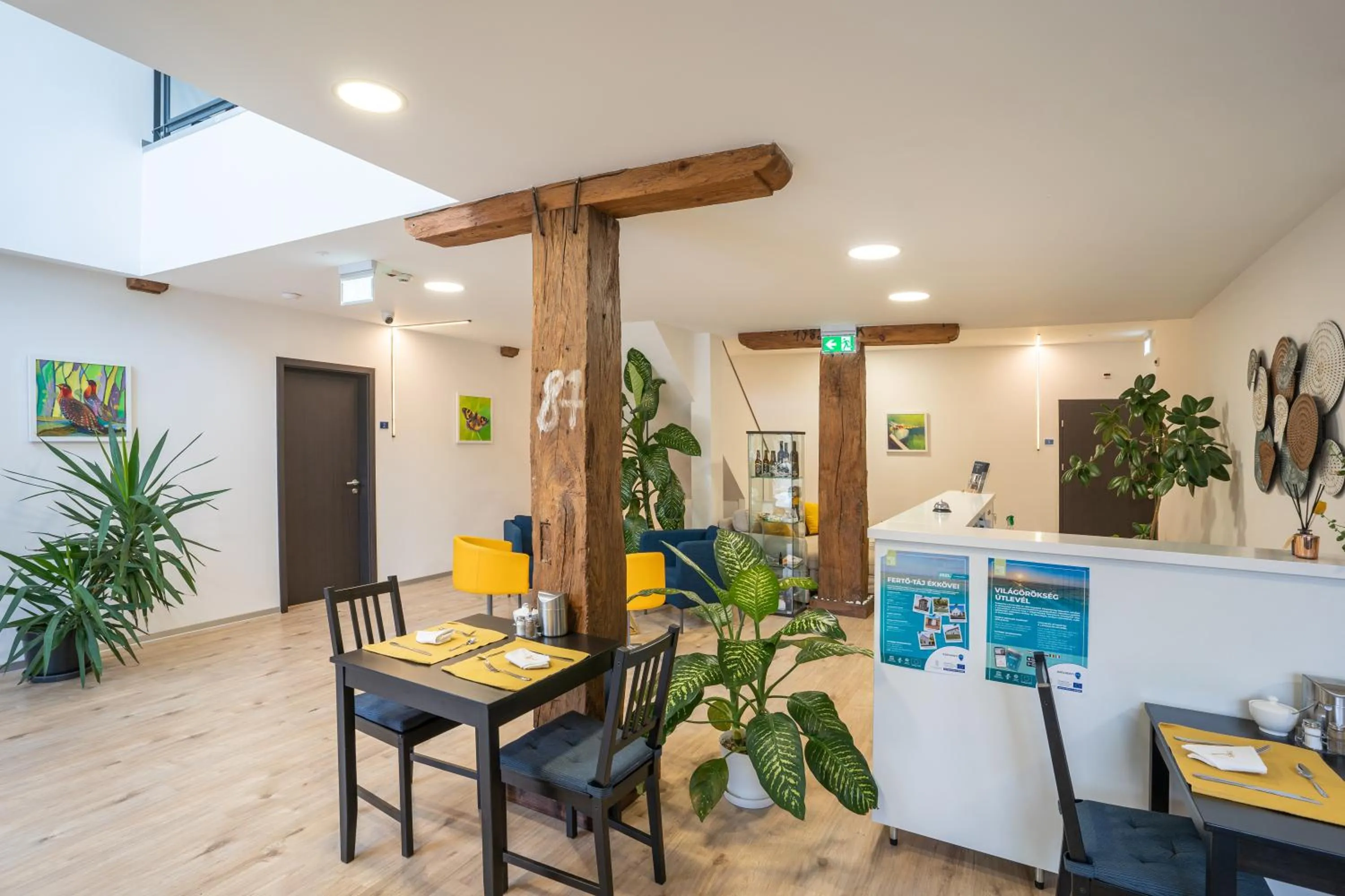 Lobby or reception in Szitakötő Panzió