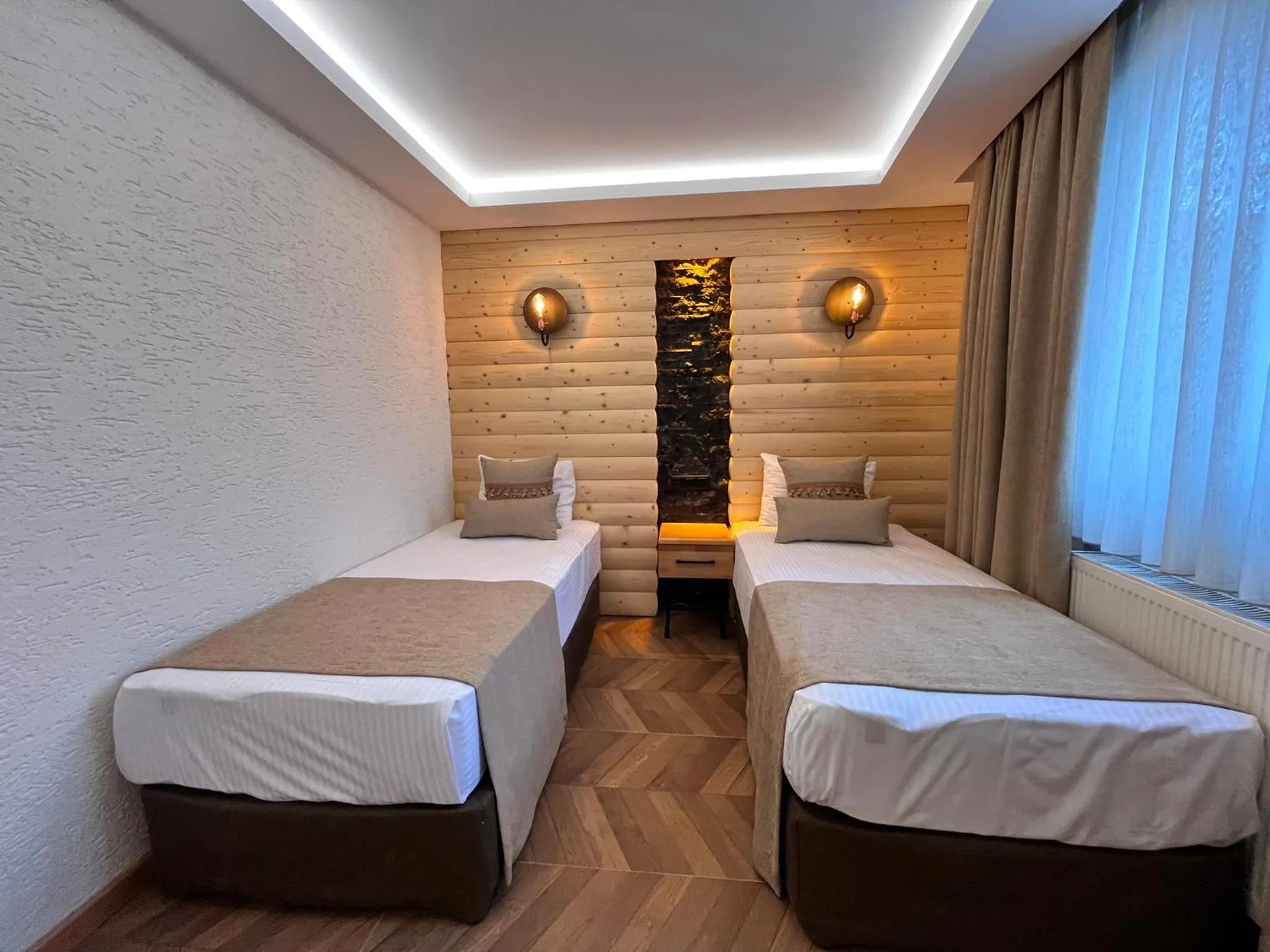 Bed in Gumus Palace Hotel