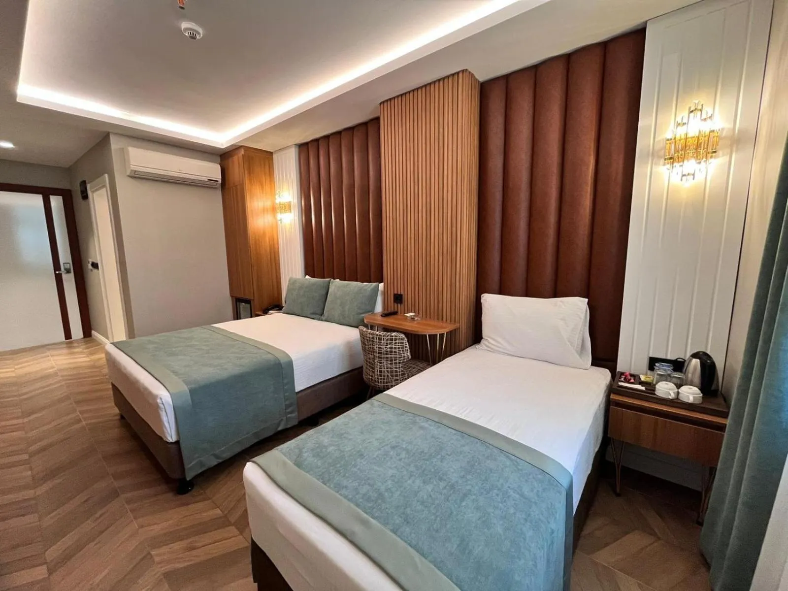 Bed in Gumus Palace Hotel