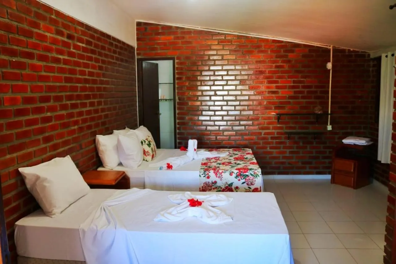 Bed in Pousada Málaga