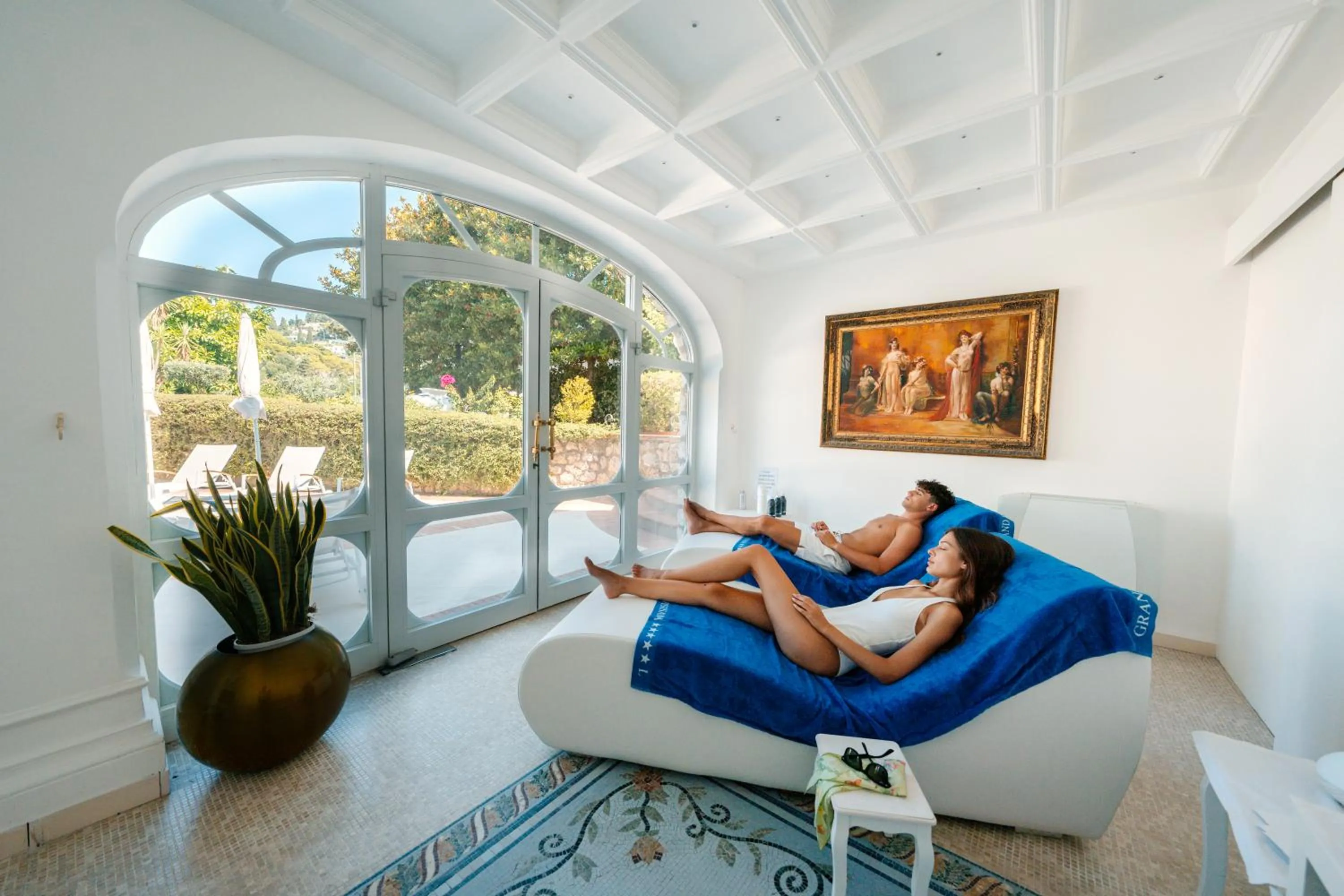 Spa and wellness centre/facilities in Hotel Quisisana