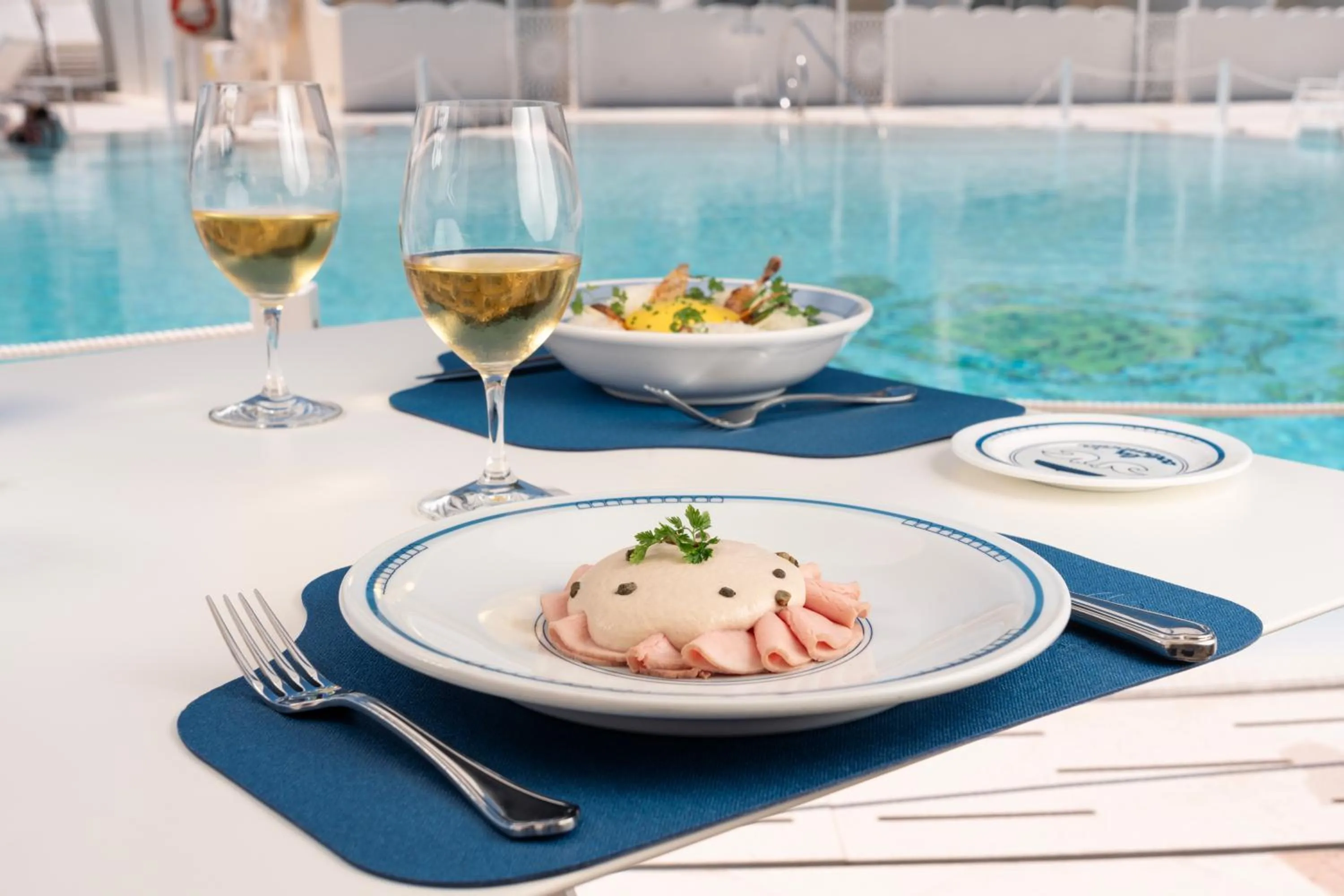 Food close-up in Hotel Quisisana