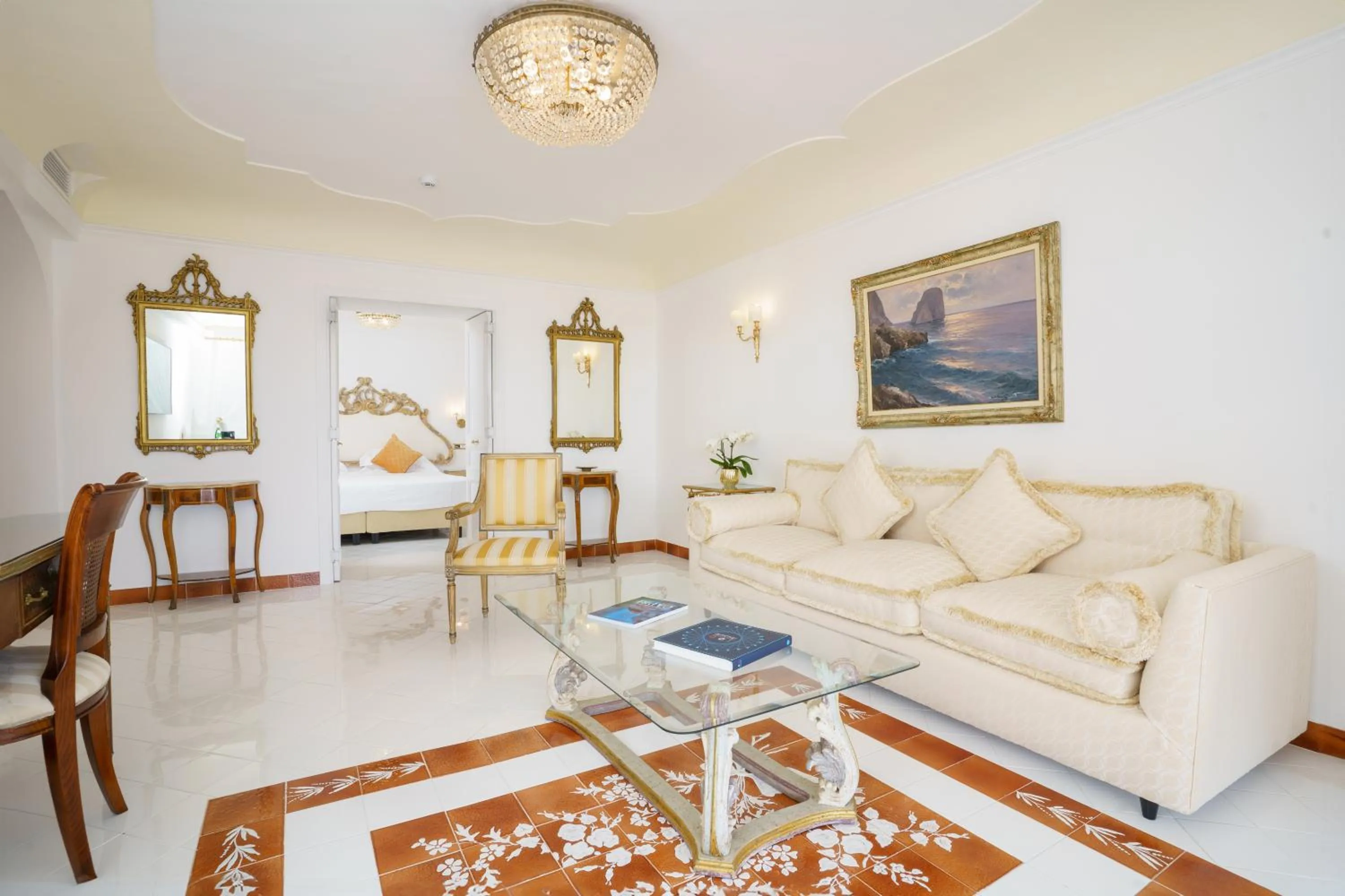 Living room in Hotel Quisisana