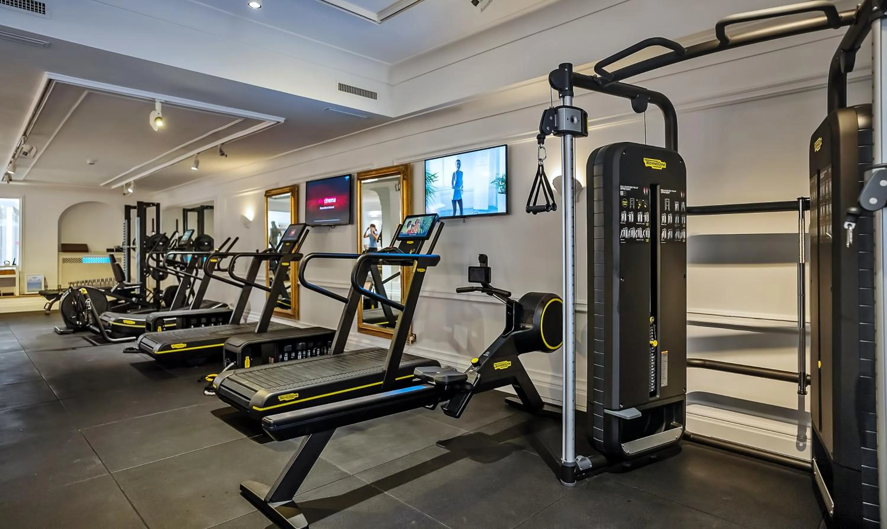 Fitness centre/facilities in Hotel Quisisana