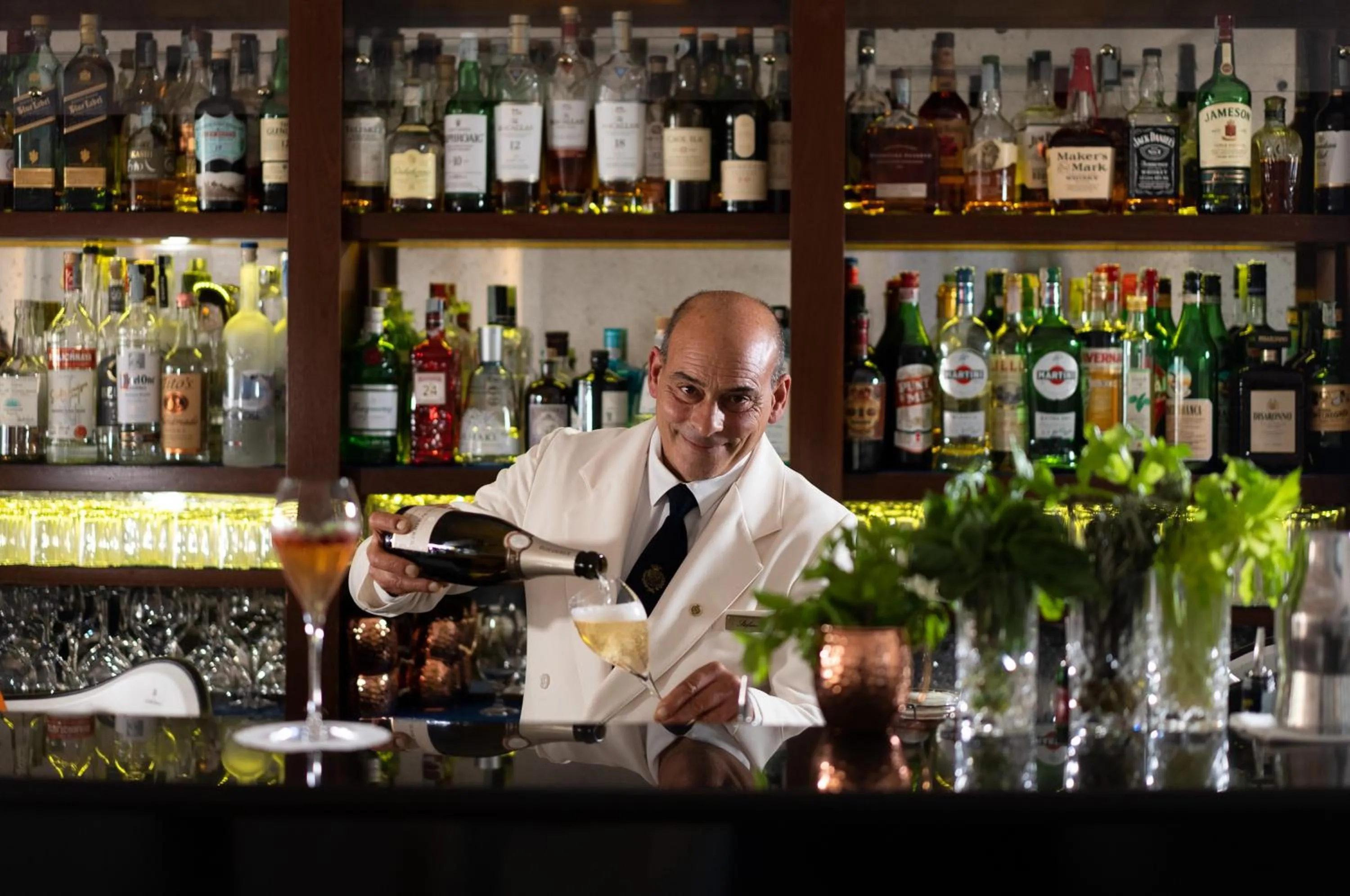 Lounge or bar in Hotel Quisisana