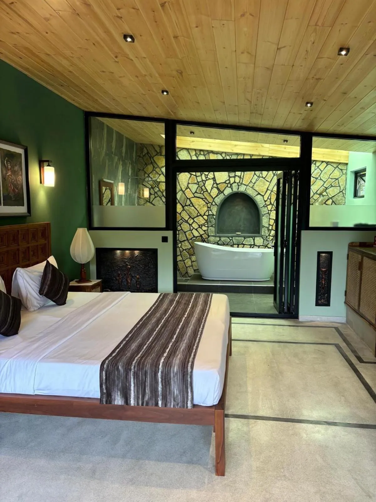 Bedroom, Bed in Yasmin Hill Longevity Oasis