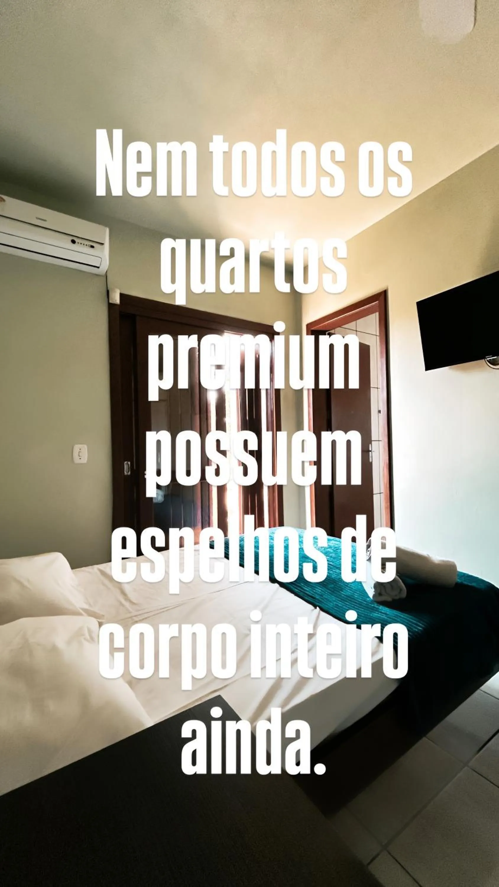 Bed in Hotel Girassol