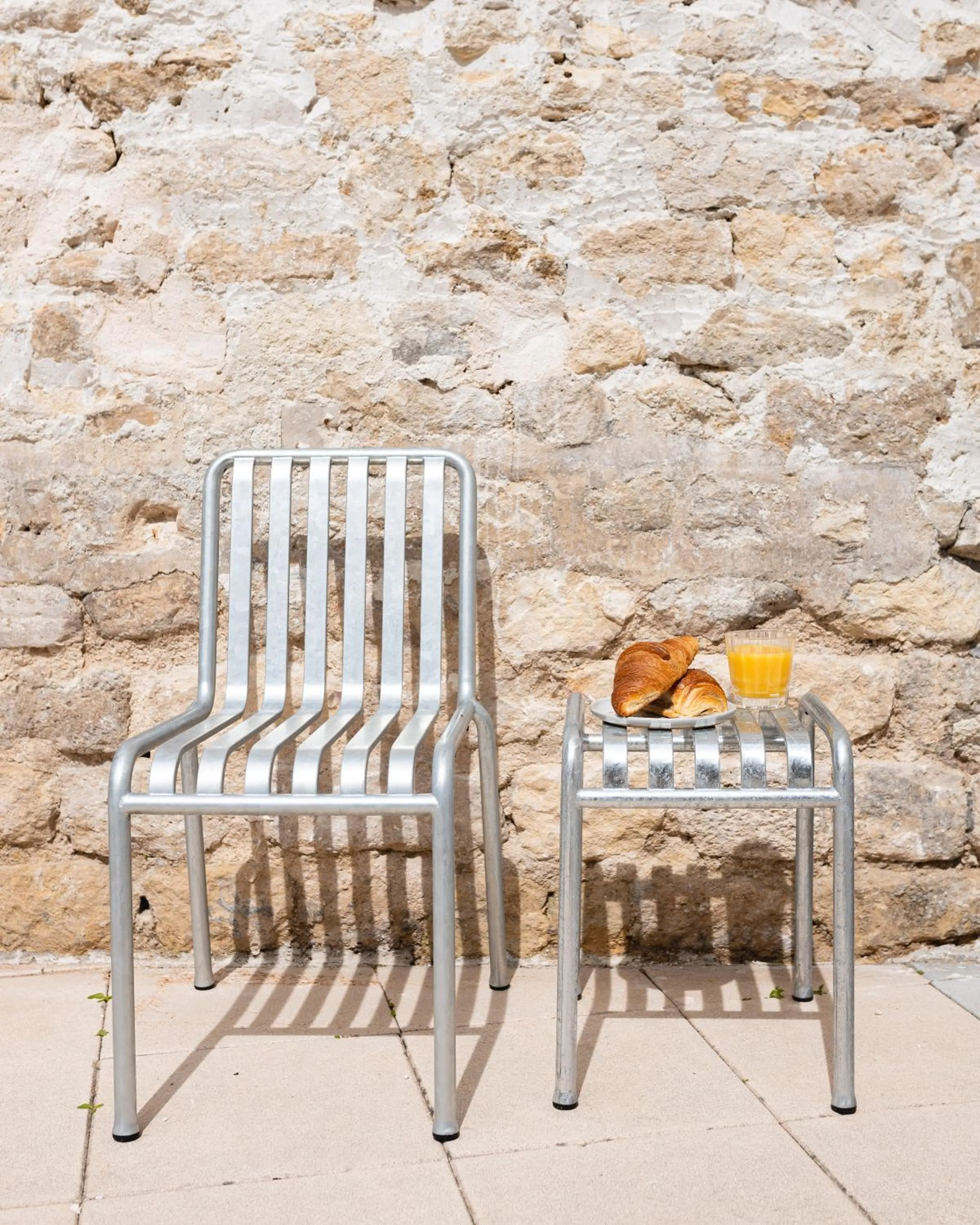 Patio in Hôtel Rosalie