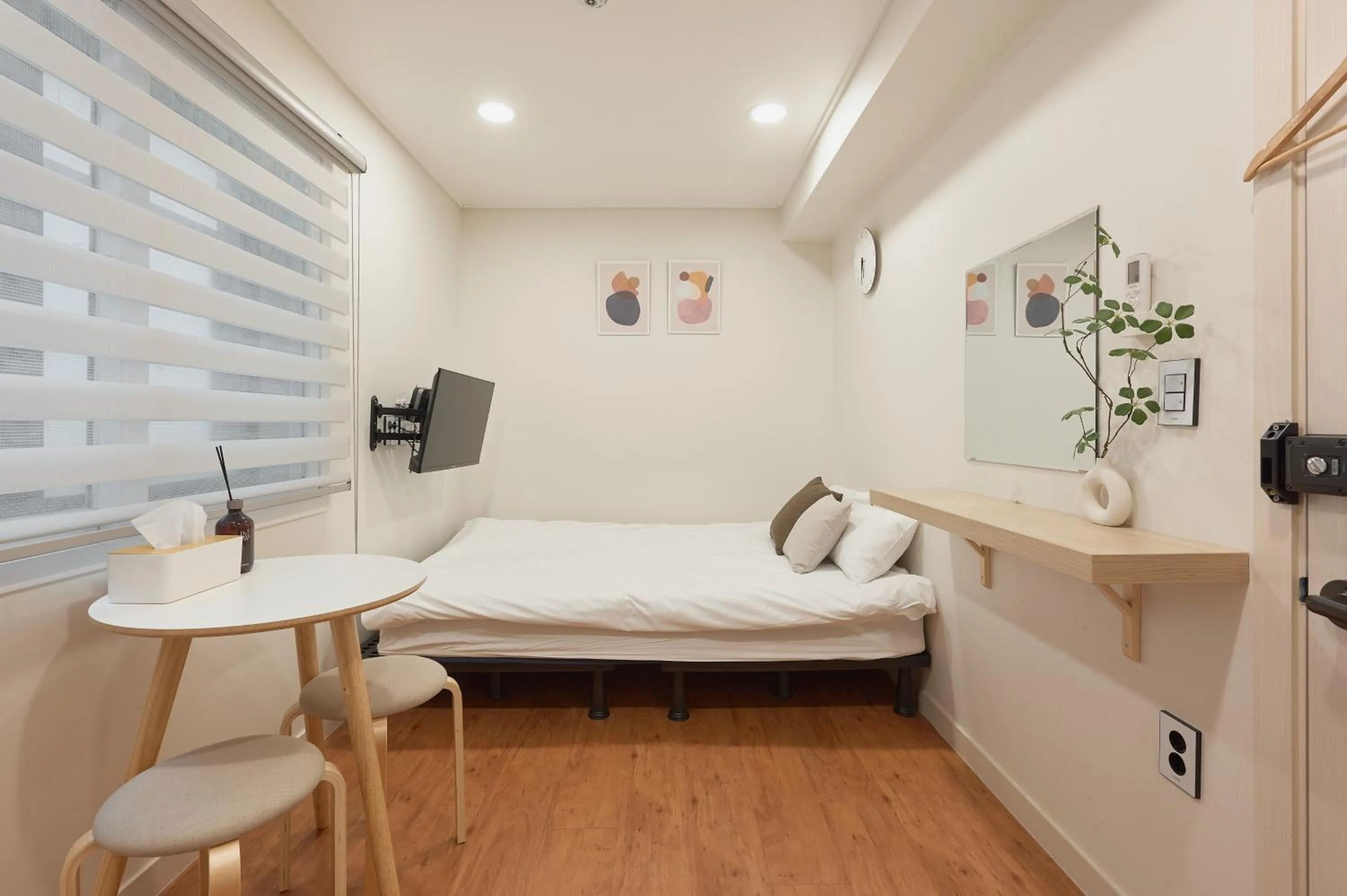 Bed in Dawoo House 2 in Hongdae