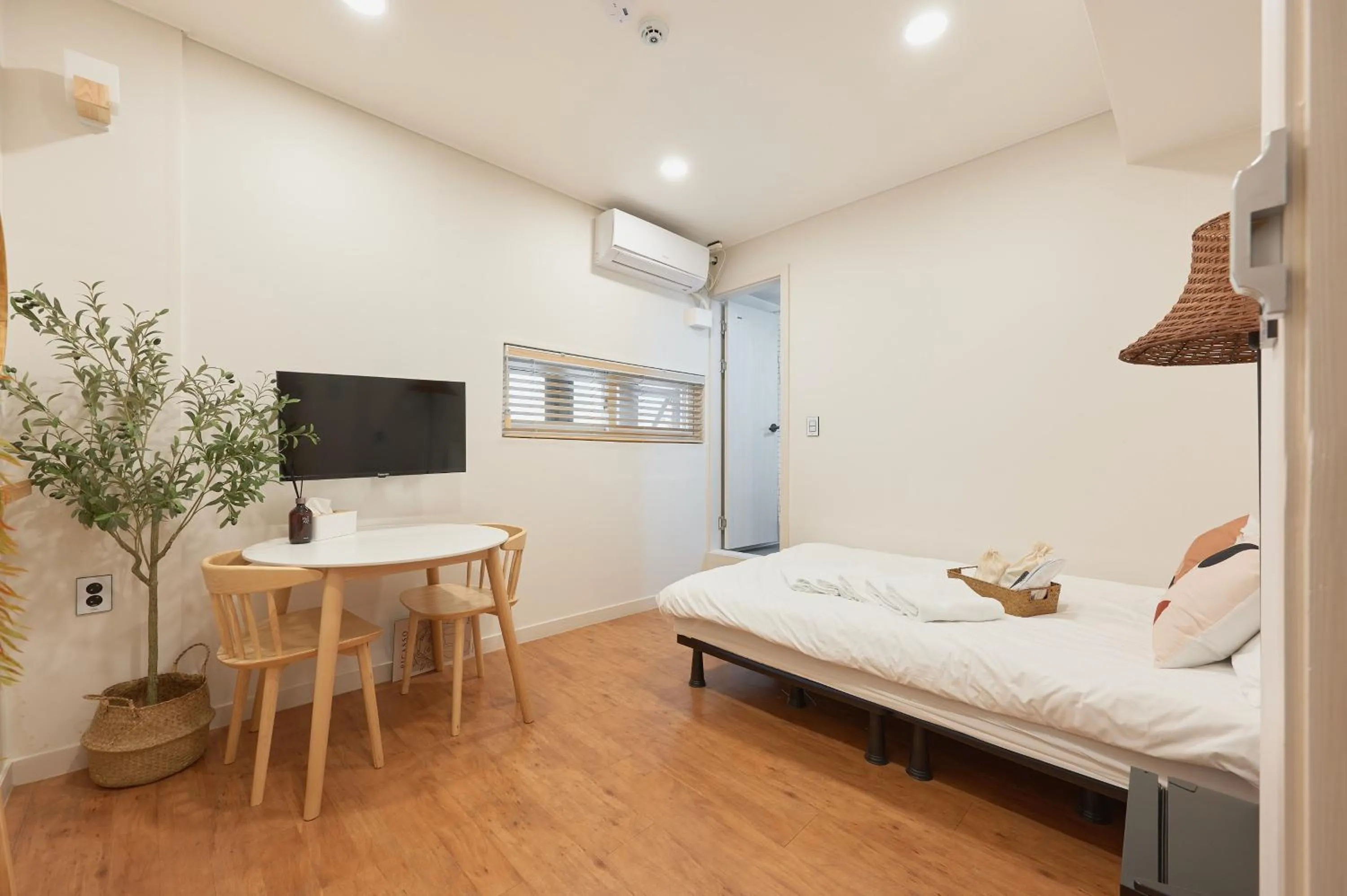 Bed in Dawoo House 2 in Hongdae