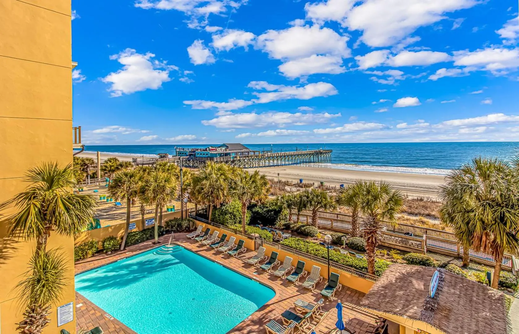 Pool view in Holiday Pavilion 405