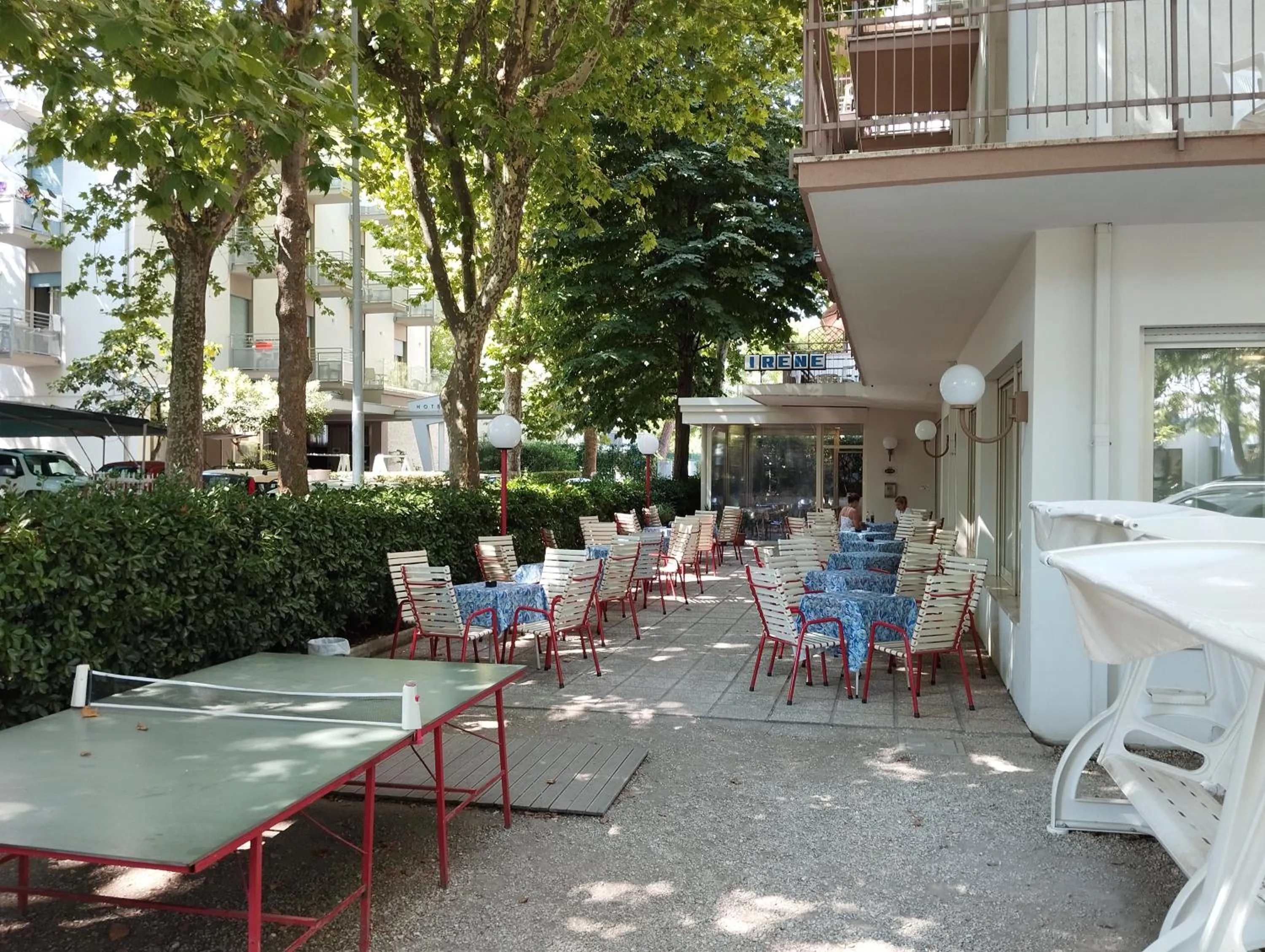 Garden in Hotel Irene