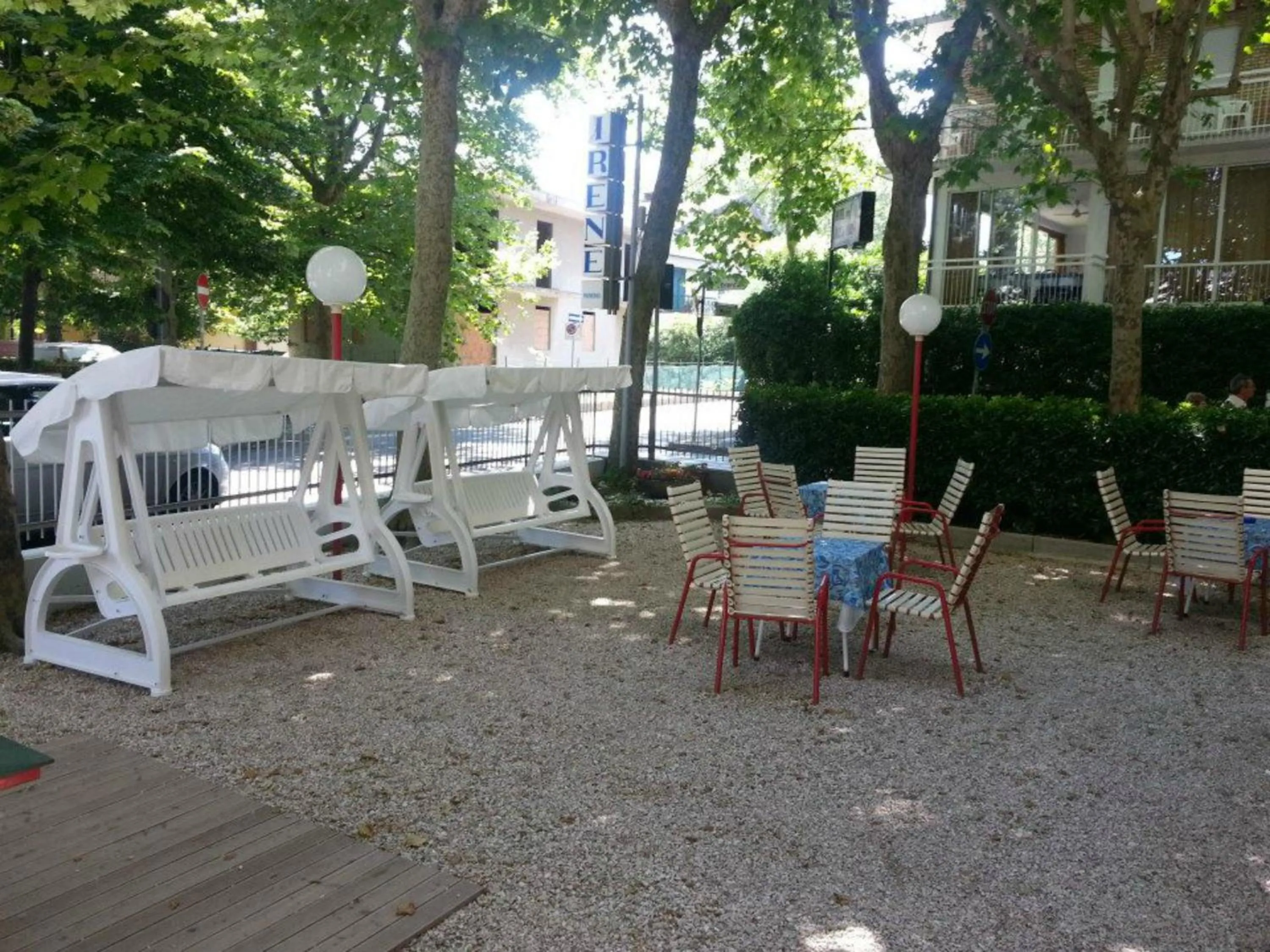 Garden in Hotel Irene