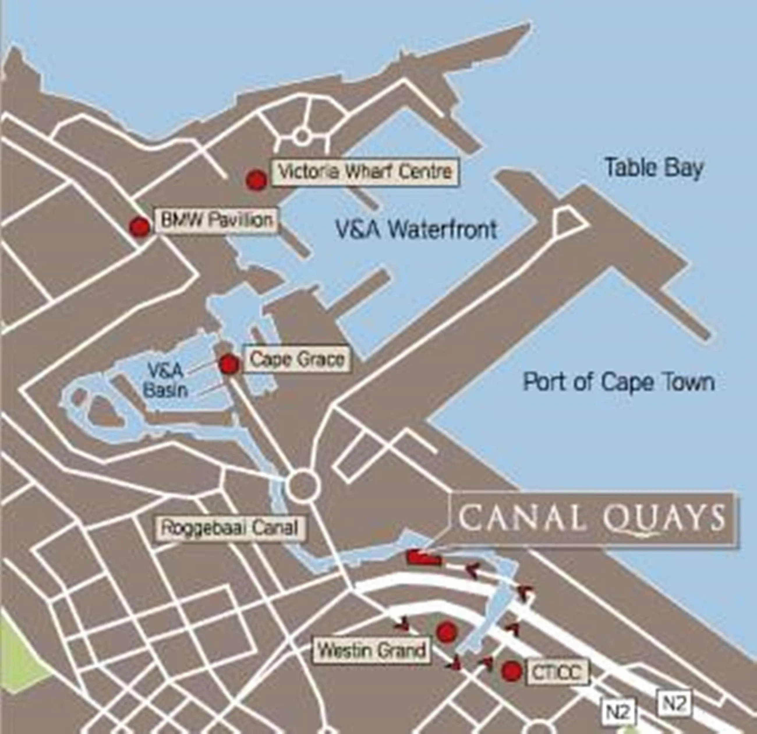 Bird's eye view in 702 Canal Quays