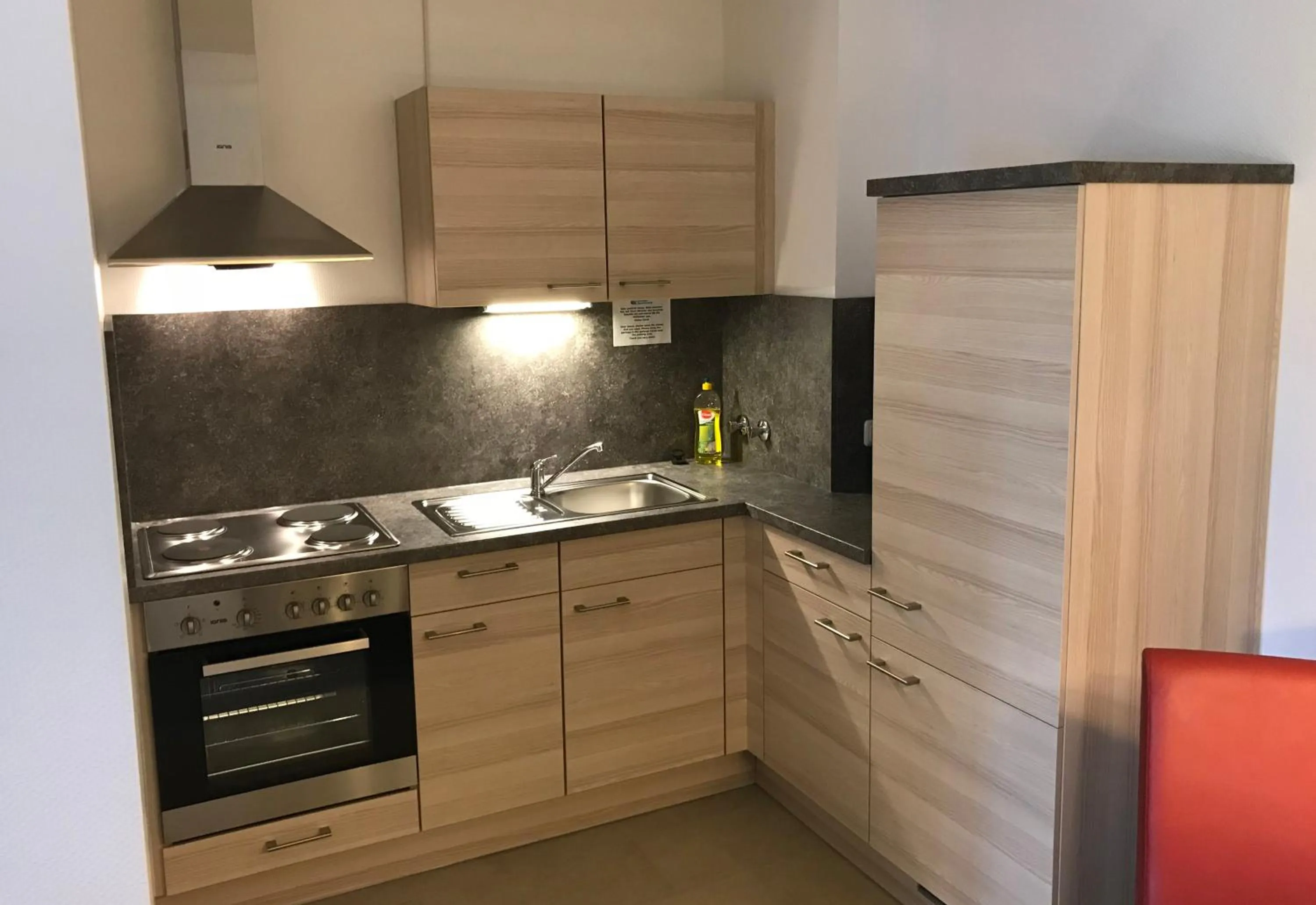 Kitchen or kitchenette in Chiemgau Appartements