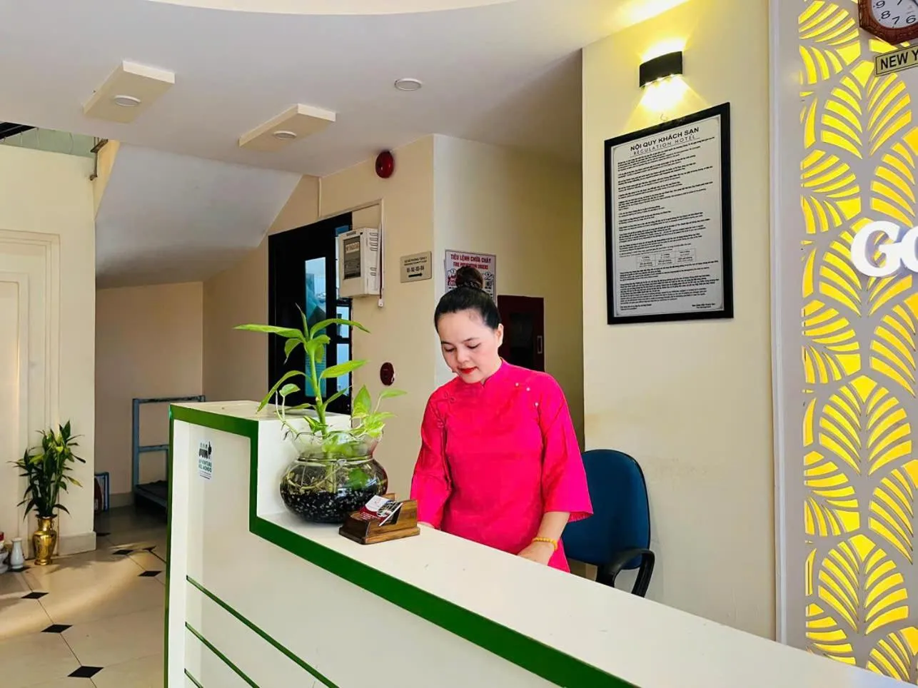 Staff in Golden River Hotel