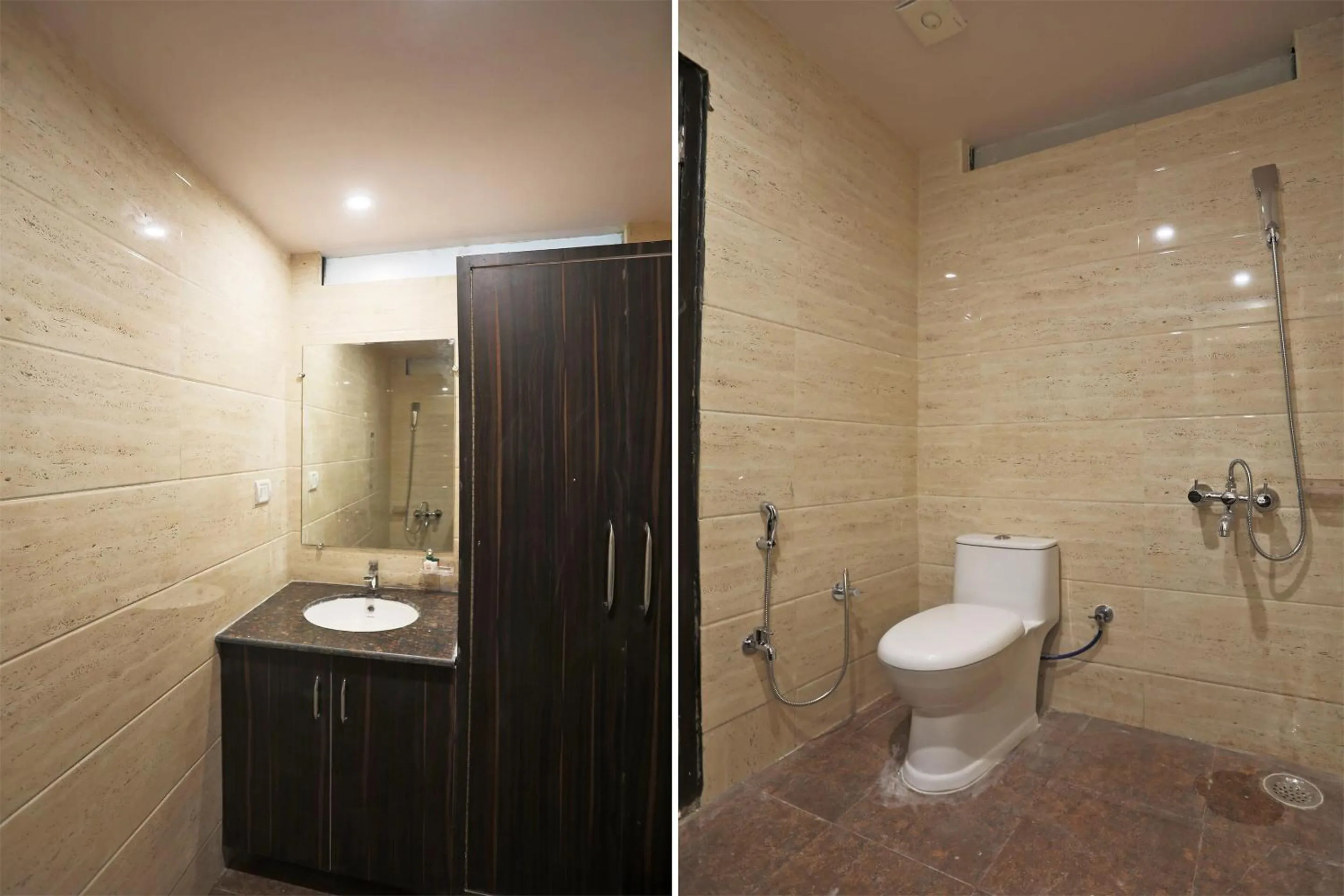 Bathroom in Hotel O DSG Residency