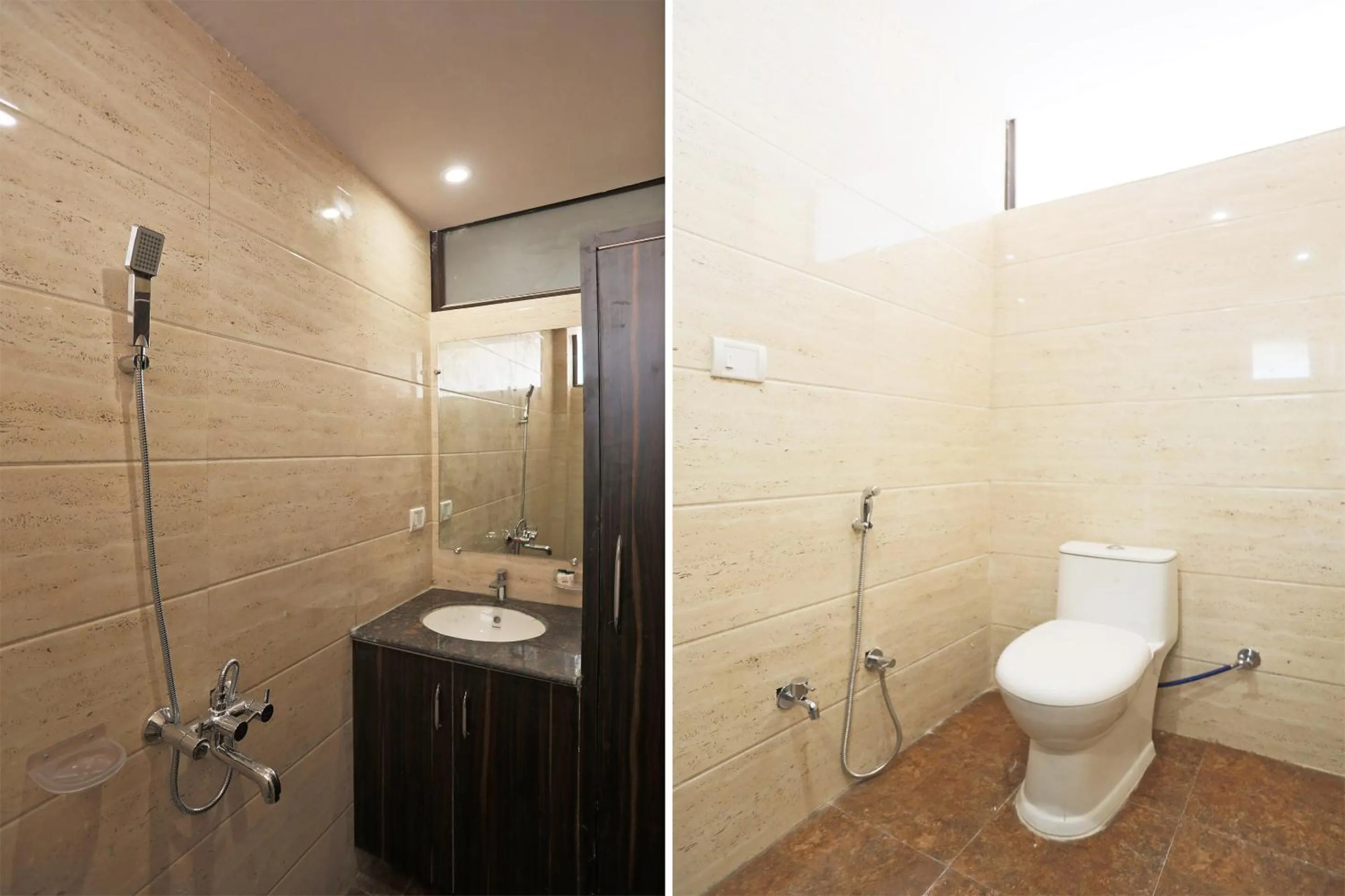 Bathroom in Hotel O DSG Residency