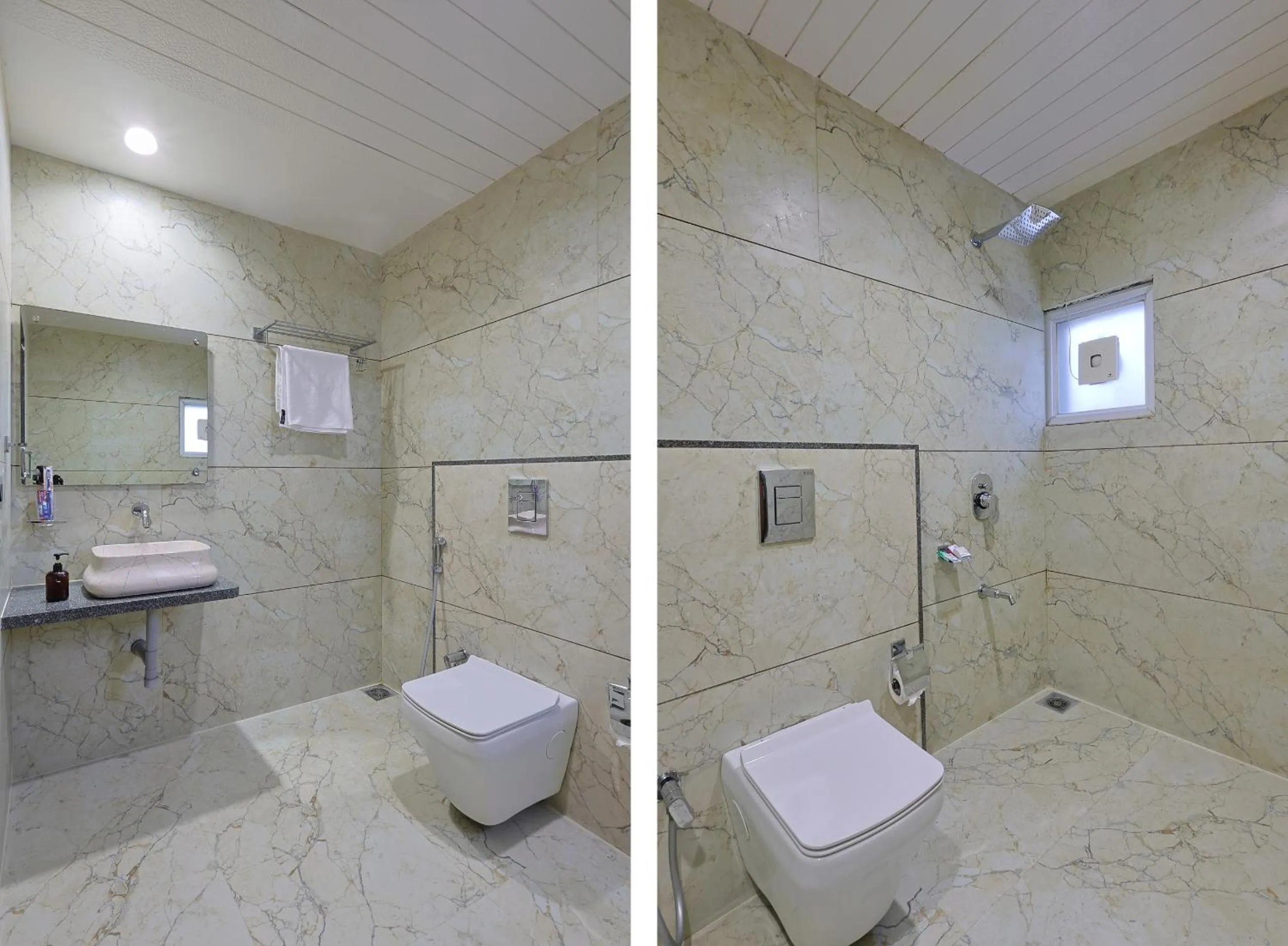 Shower in The Ambassador