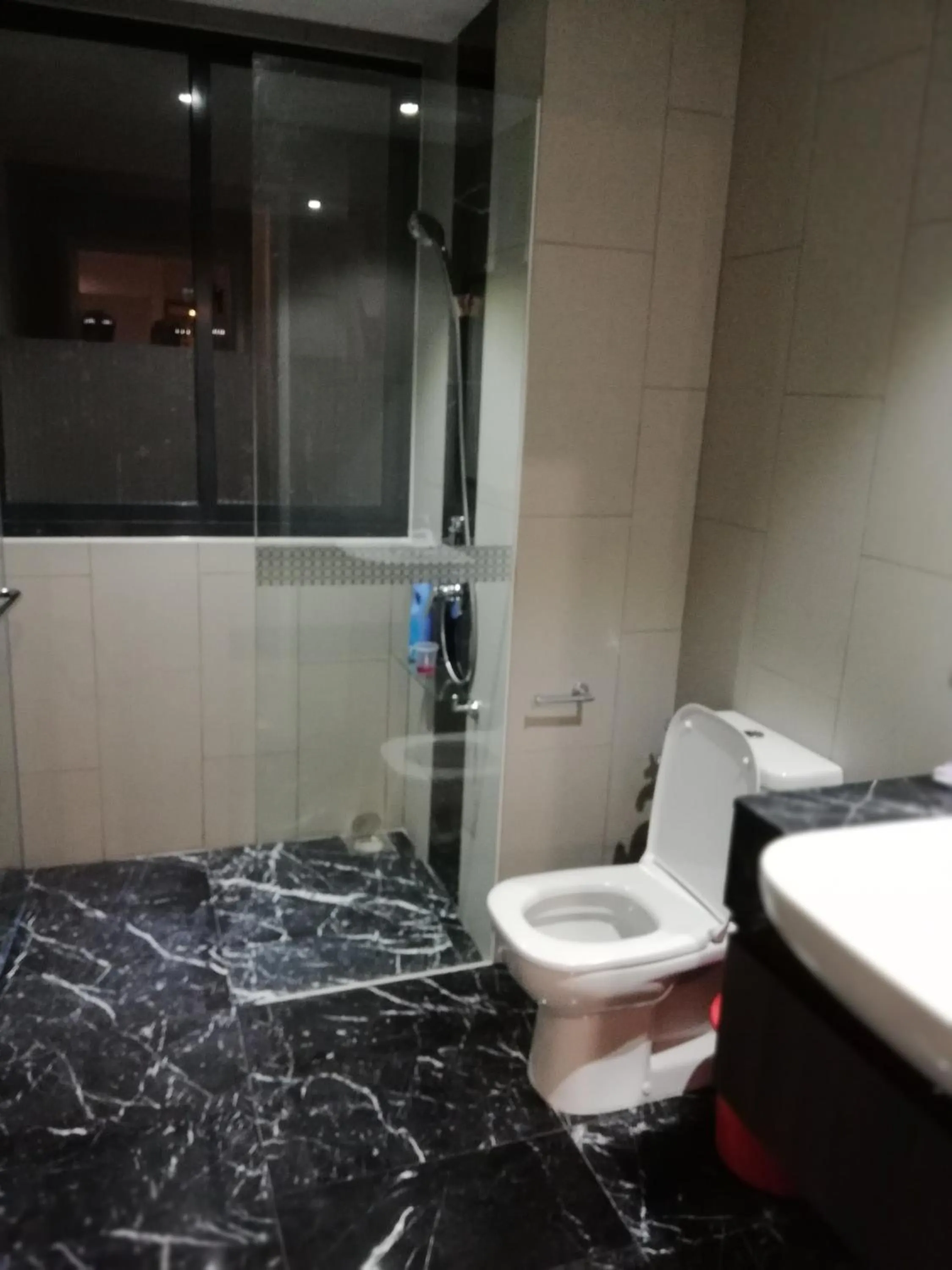 Bathroom in Seaview Landmark Studio Homestay at Gurney 无敌海景套房