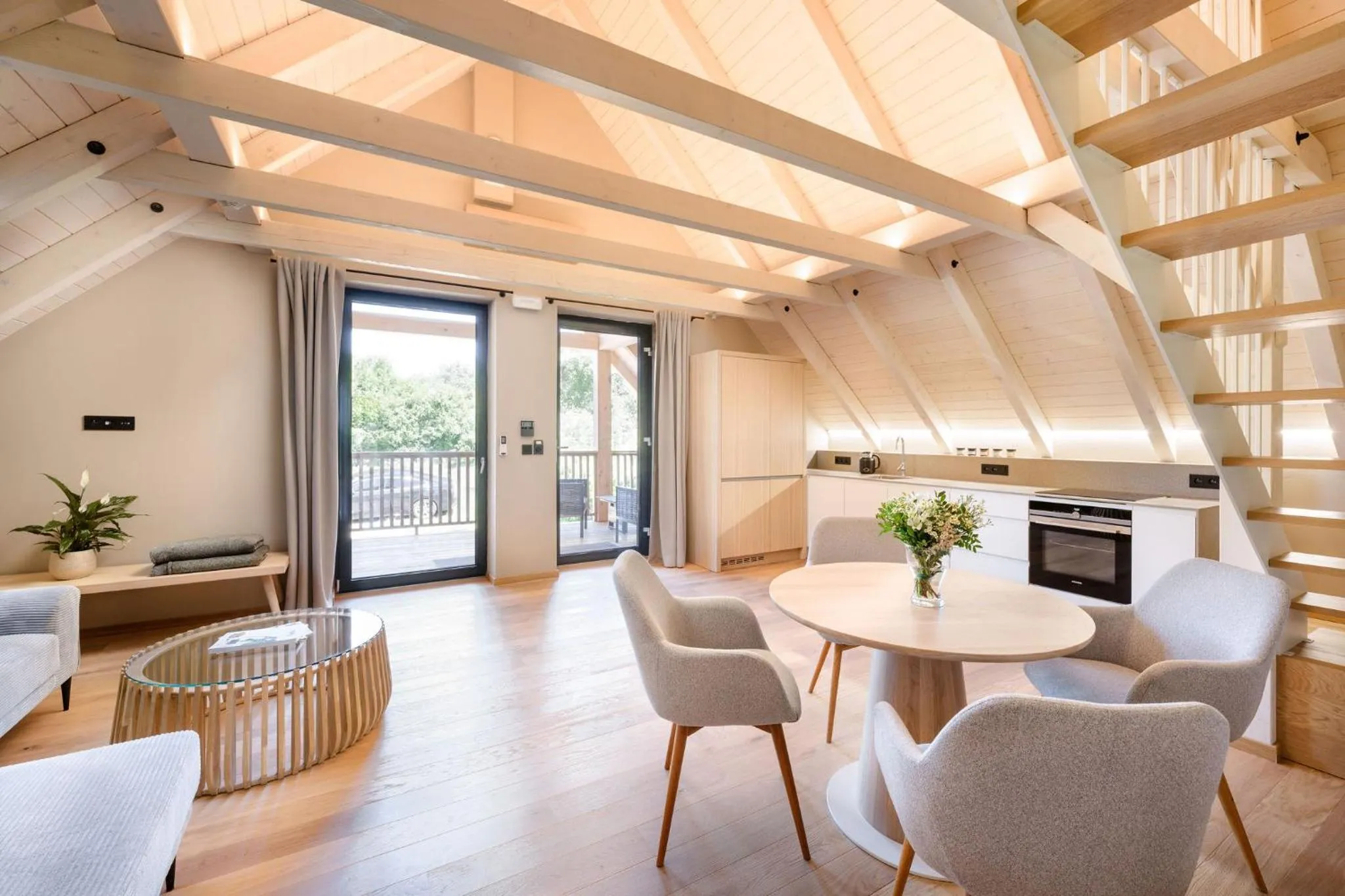 Kitchen or kitchenette in Villa Daniela