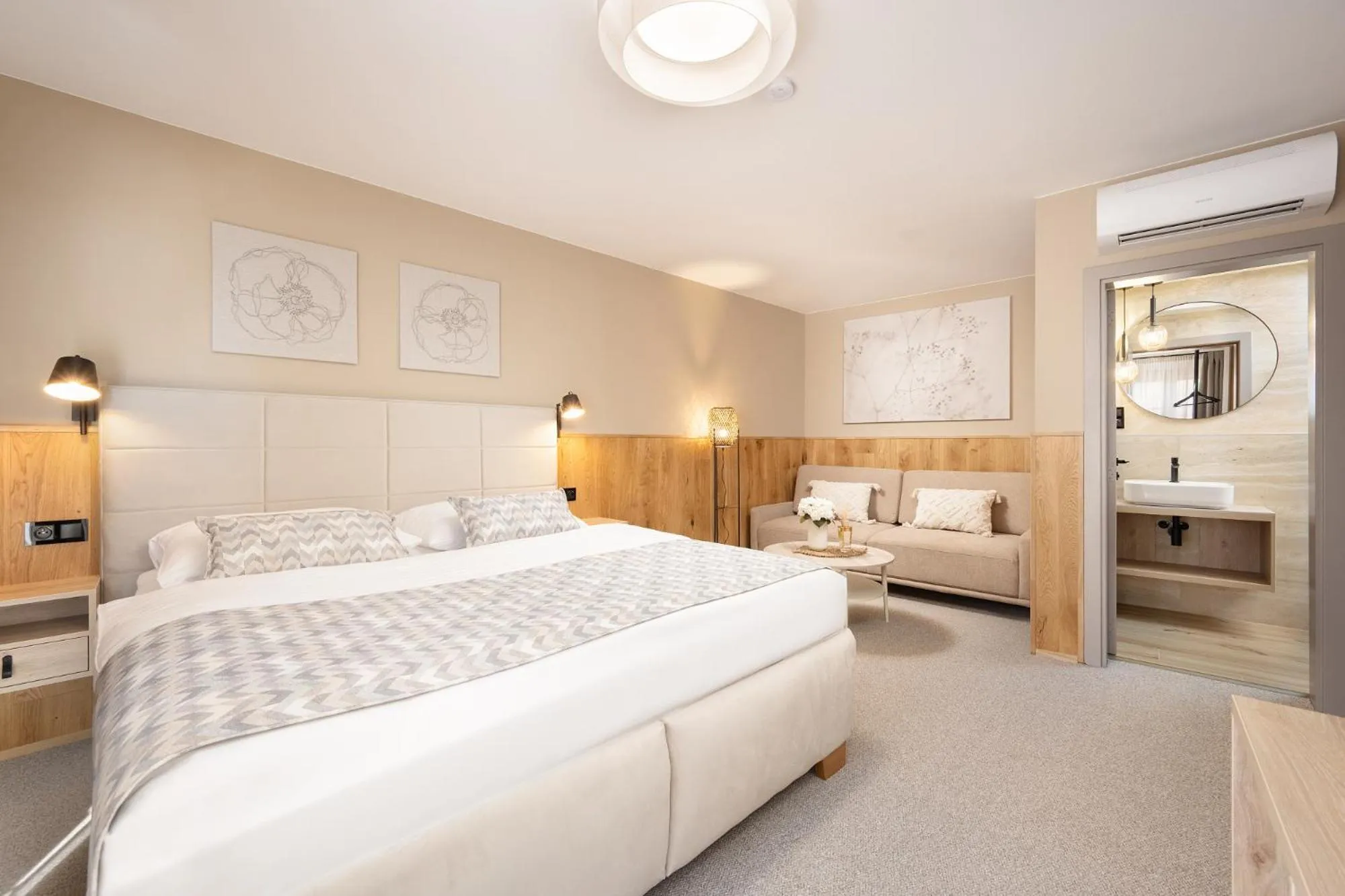 Bed in Villa Daniela