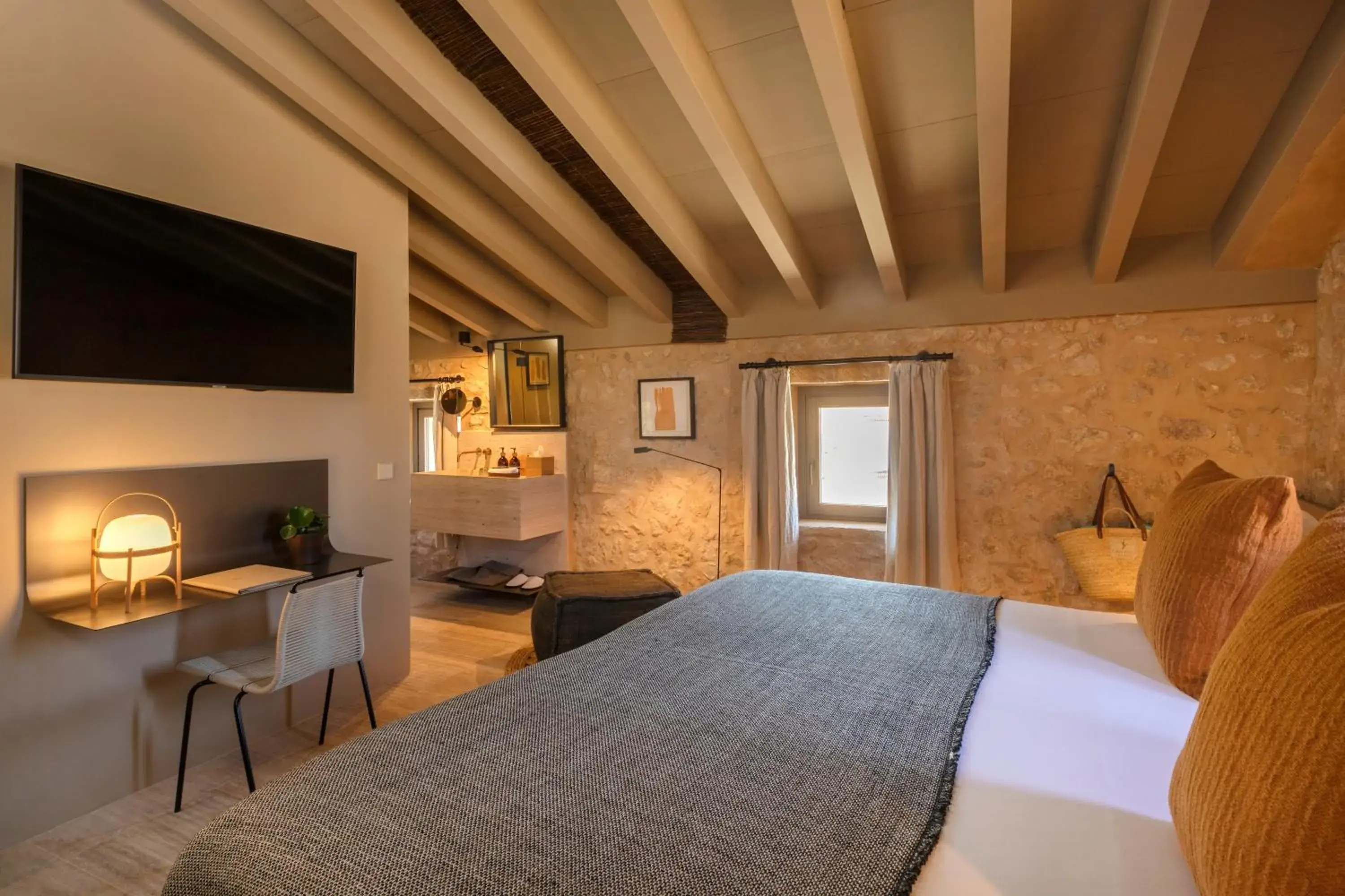 Deluxe Double Room in Can Aulí Luxury Retreat - Adults Only Deluxe Double Room in Can Aulí Luxury Retreat - Adults Only