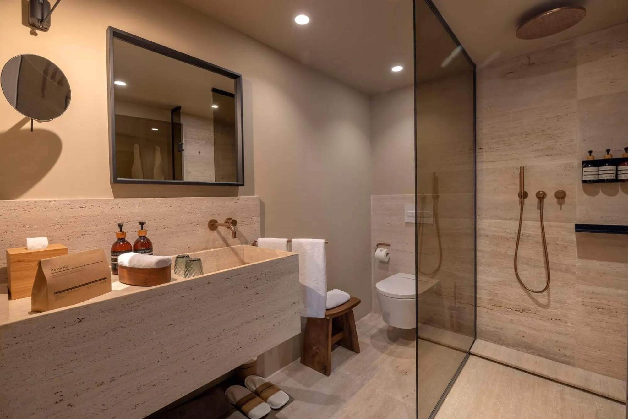 Bathroom in Can Aulí Luxury Retreat - Adults Only