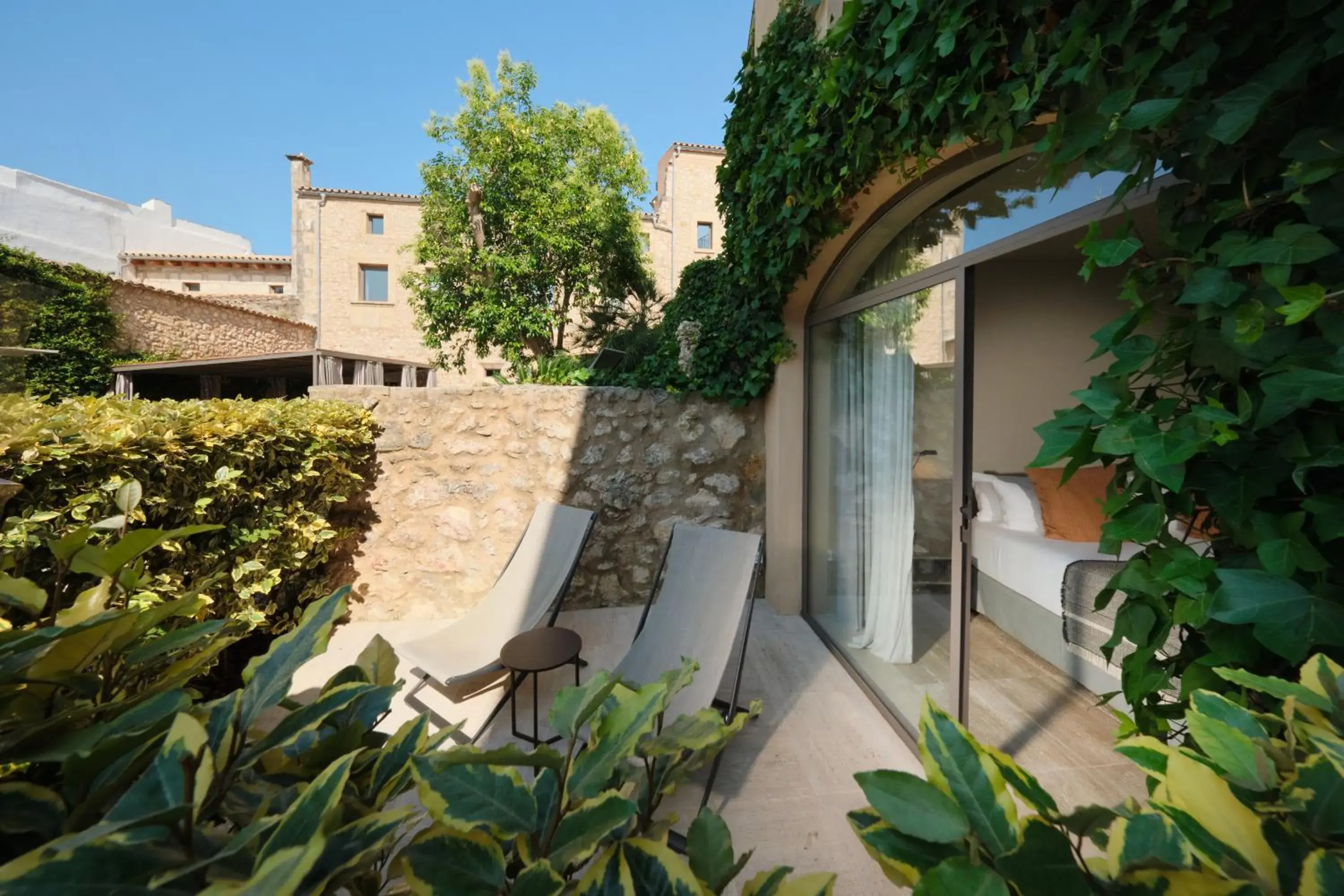 Deluxe Double Room with Terrace in Can Aulí Luxury Retreat - Adults Only Deluxe Double Room with Terrace in Can Aulí Luxury Retreat - Adults Only