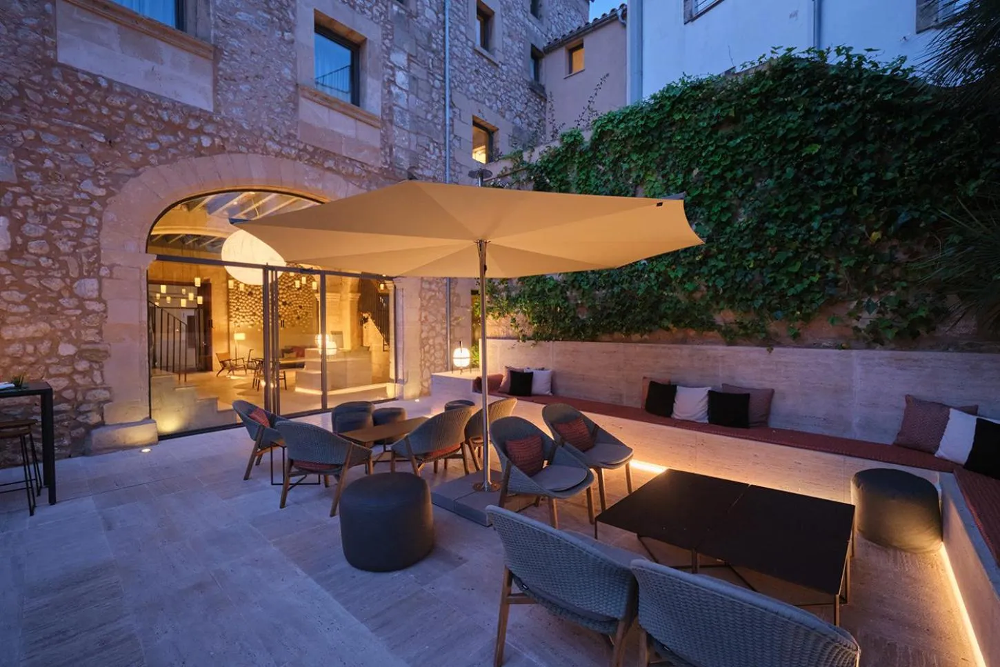 Balcony/Terrace in Can Aulí Luxury Retreat - Adults Only