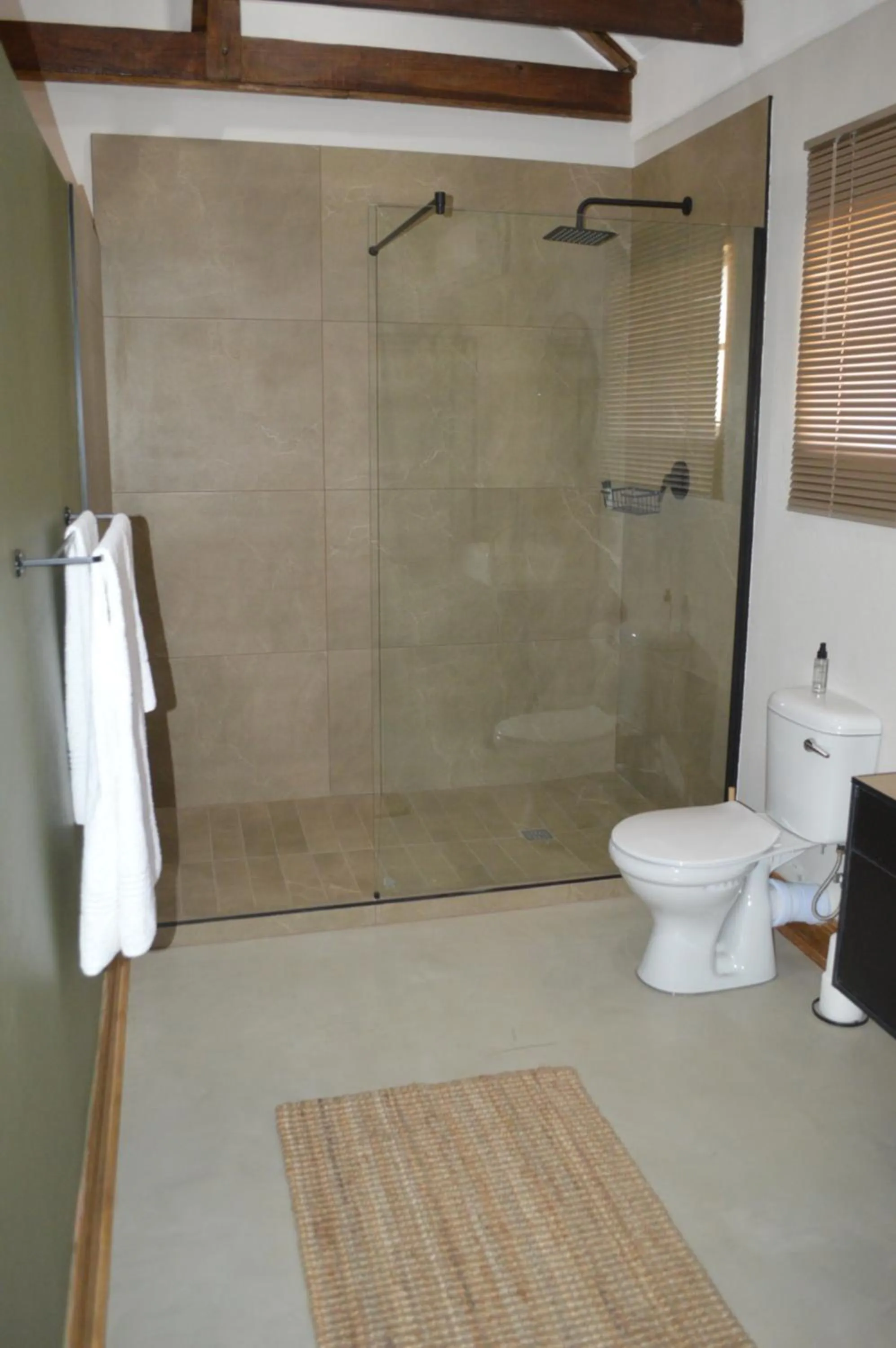 Shower in Uitsig Boutique Hotel