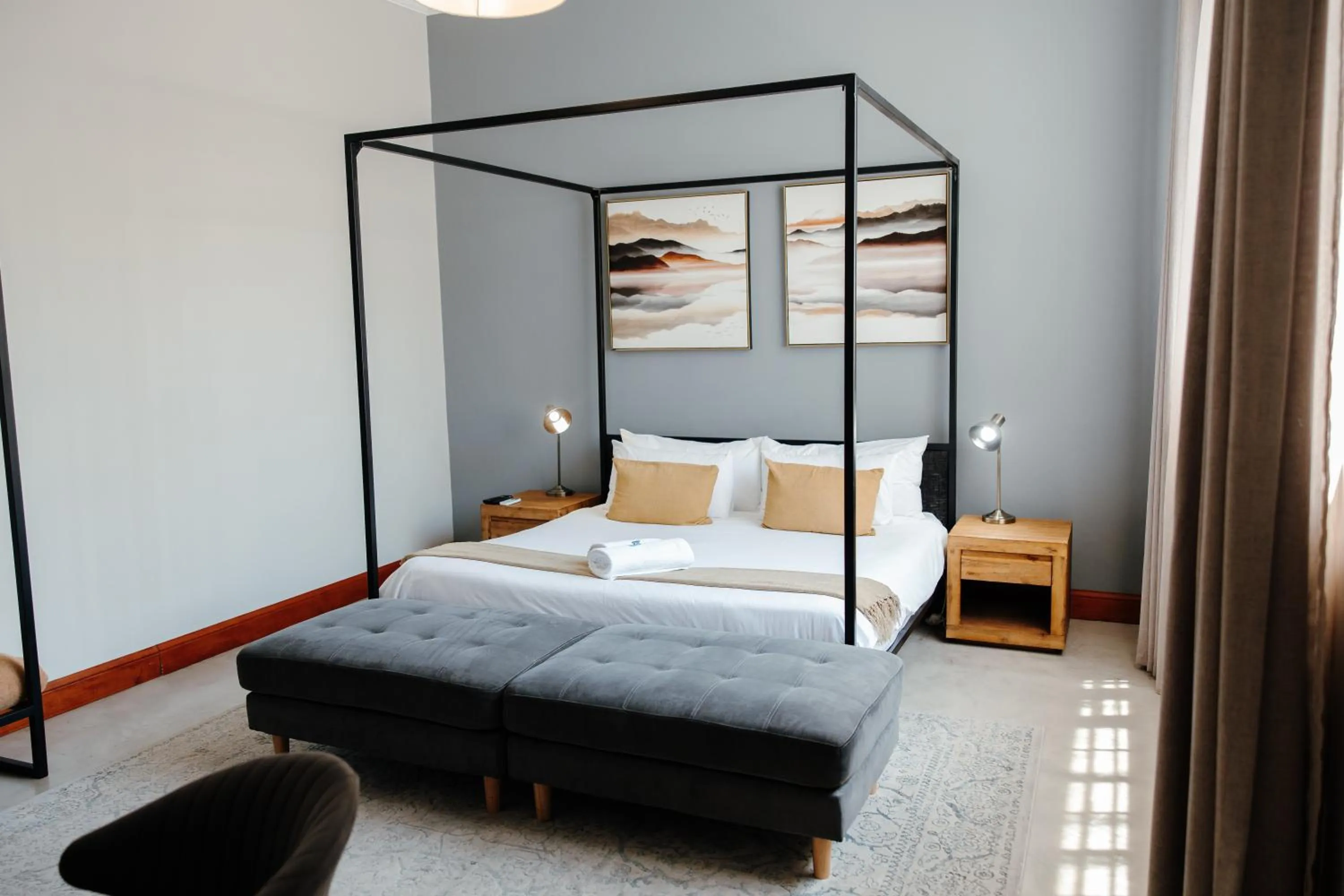 Bed in Uitsig Boutique Hotel