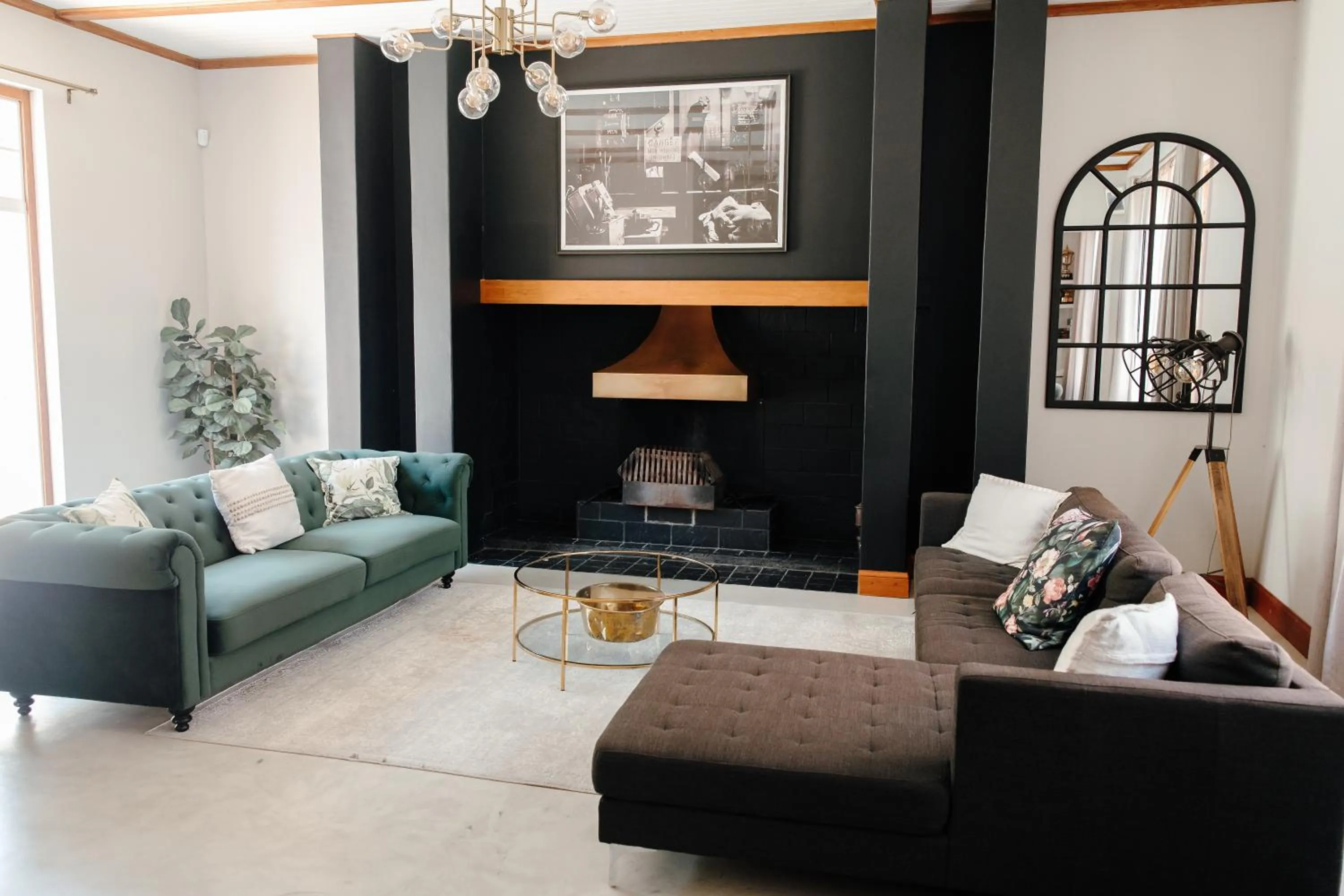 Living room in Uitsig Boutique Hotel
