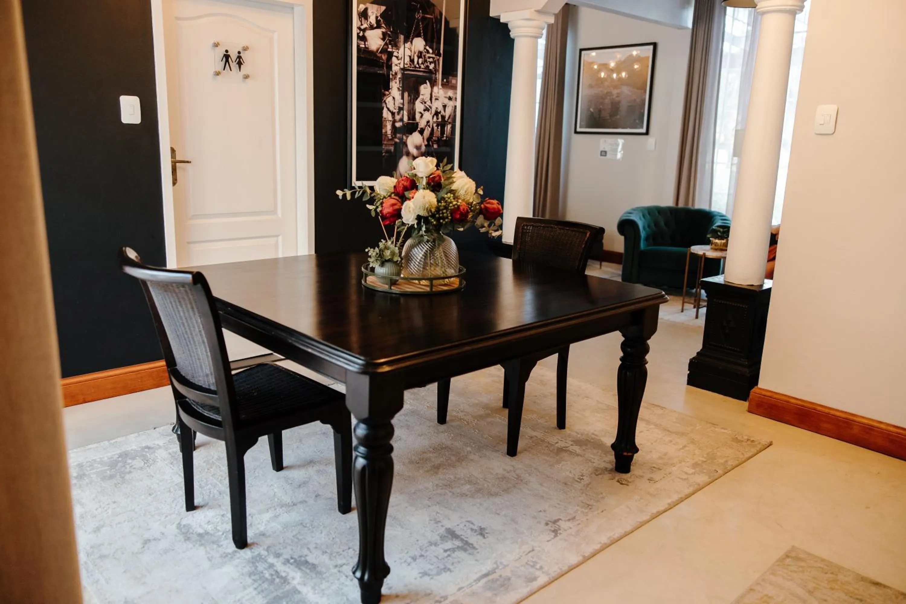 Lobby or reception in Uitsig Boutique Hotel