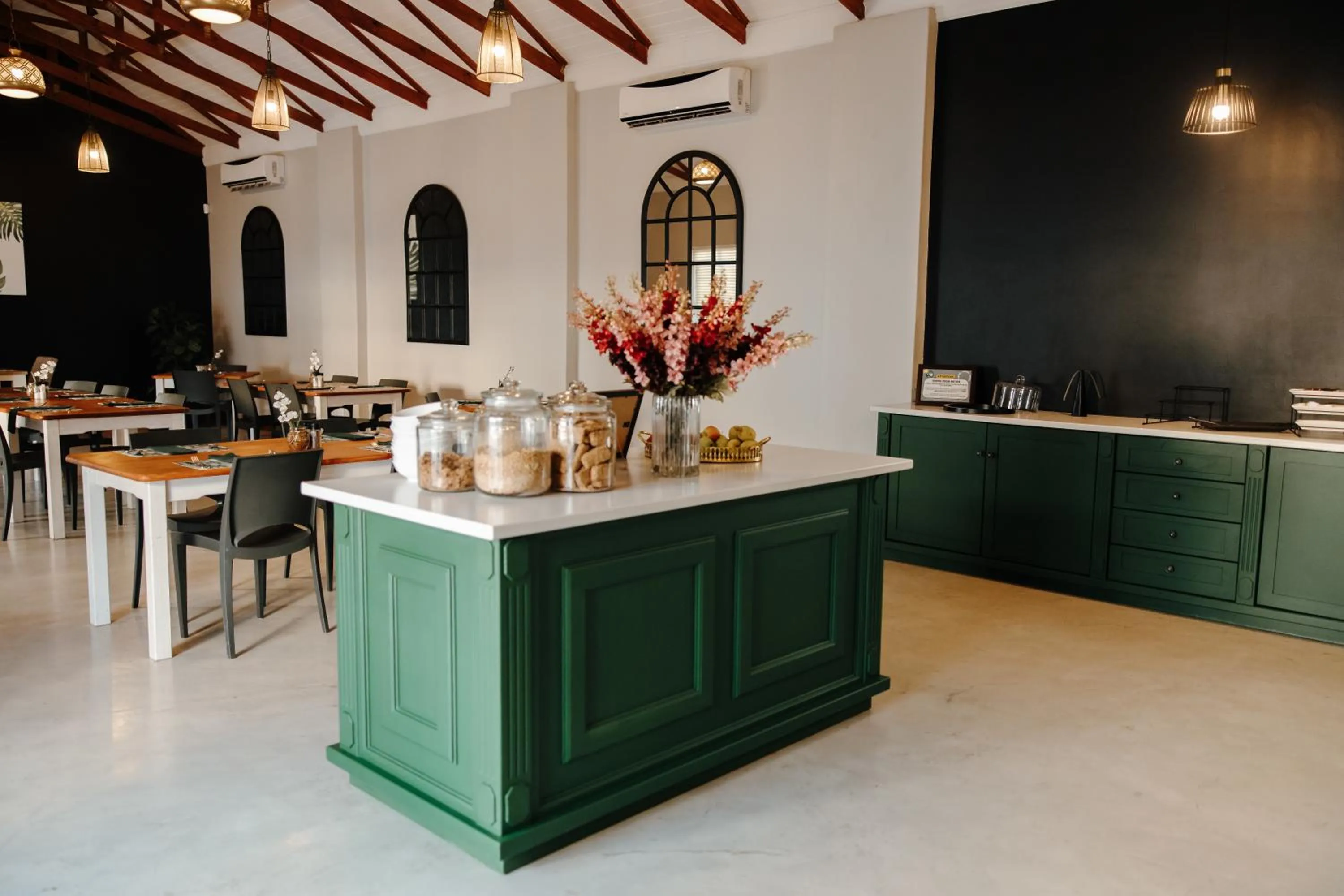 Dining area in Uitsig Boutique Hotel