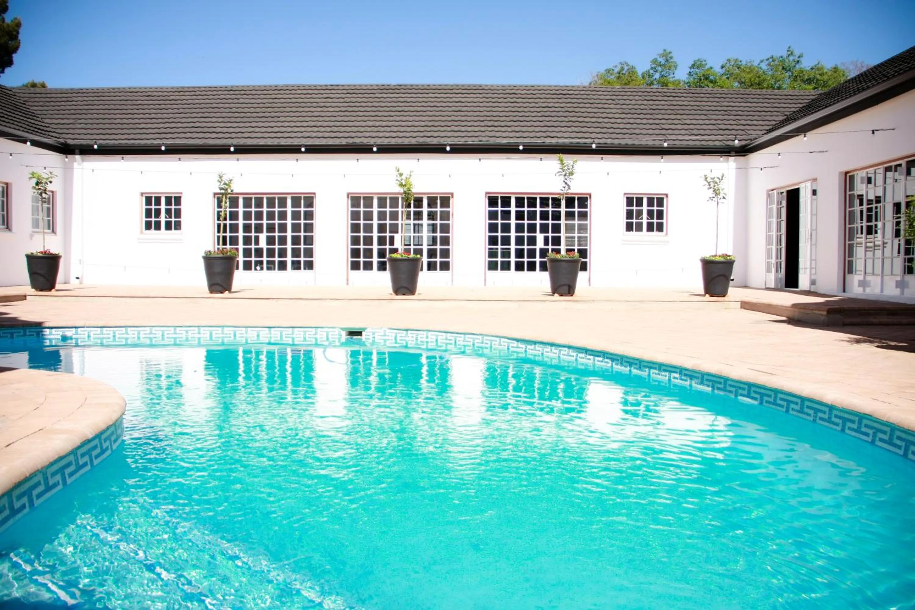 Swimming pool in Uitsig Boutique Hotel