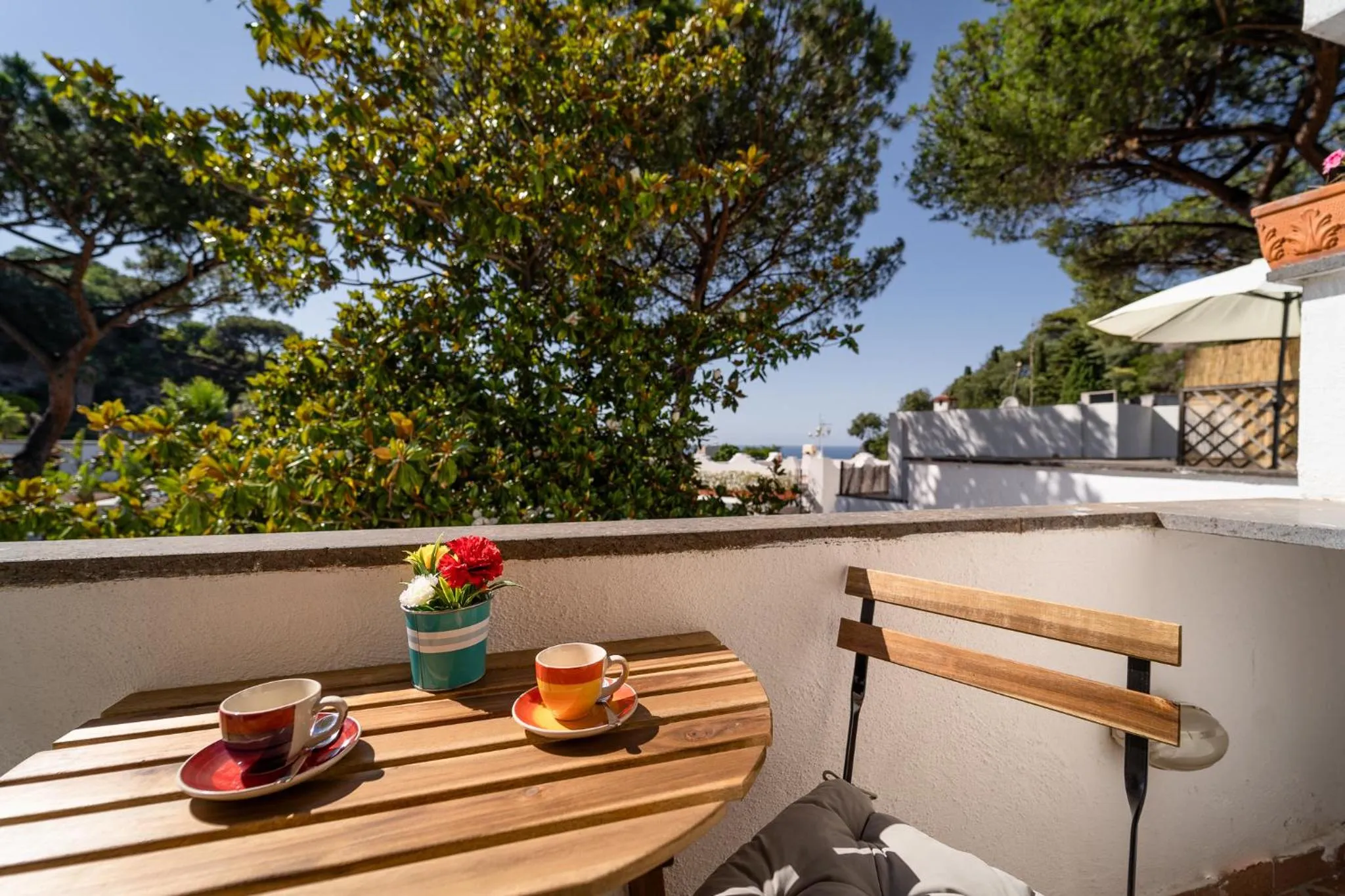 Balcony/Terrace in Villa Cinque Pini