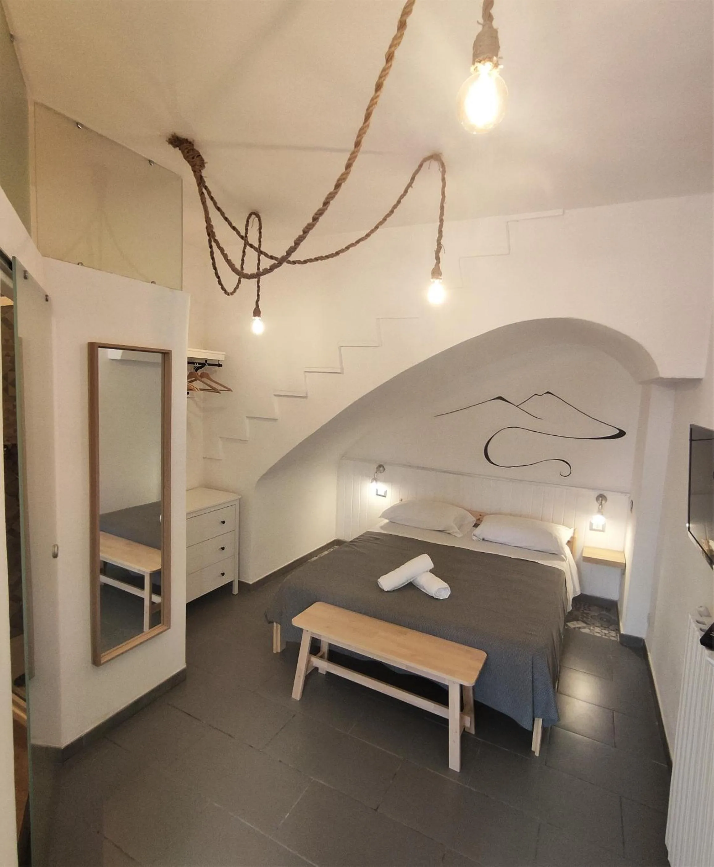 Bed in Villa Cinque Pini