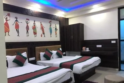 Bed in Cottage Ganga Inn